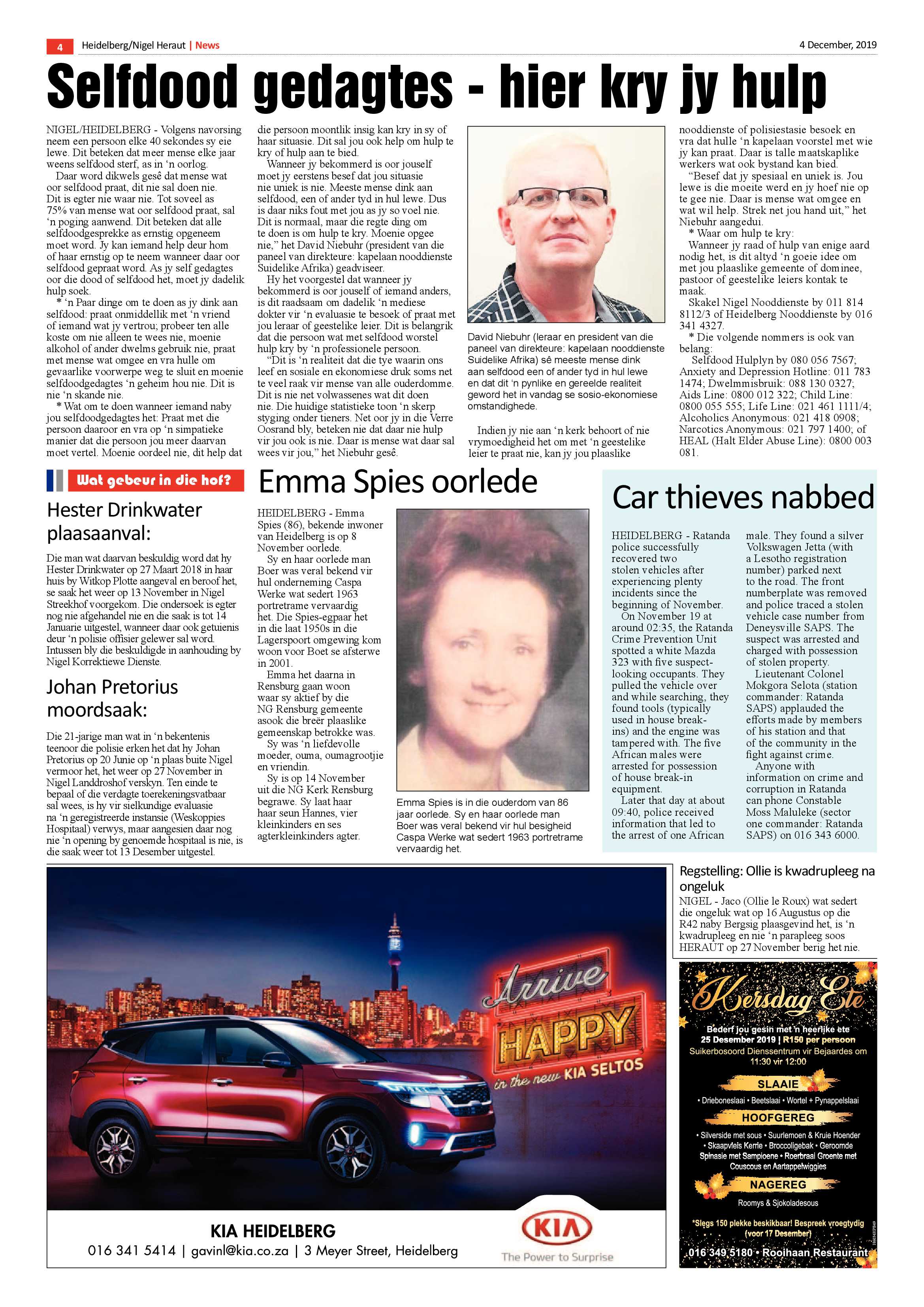 Heidelberg Heraut 04 December 2019 page 4