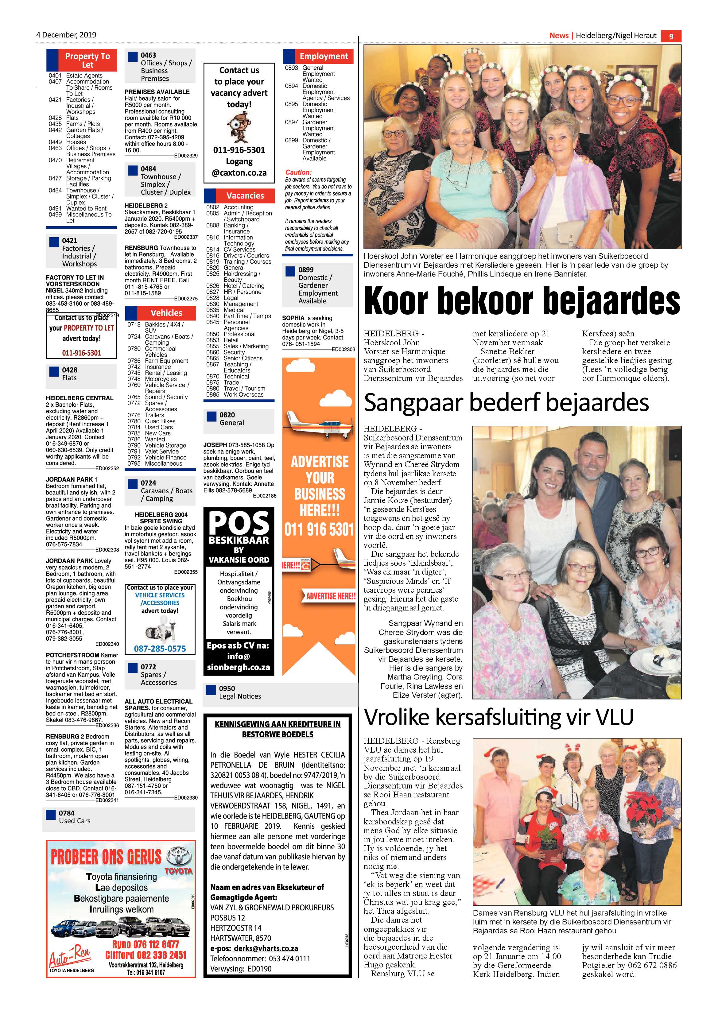 Heidelberg Heraut 04 December 2019 page 9