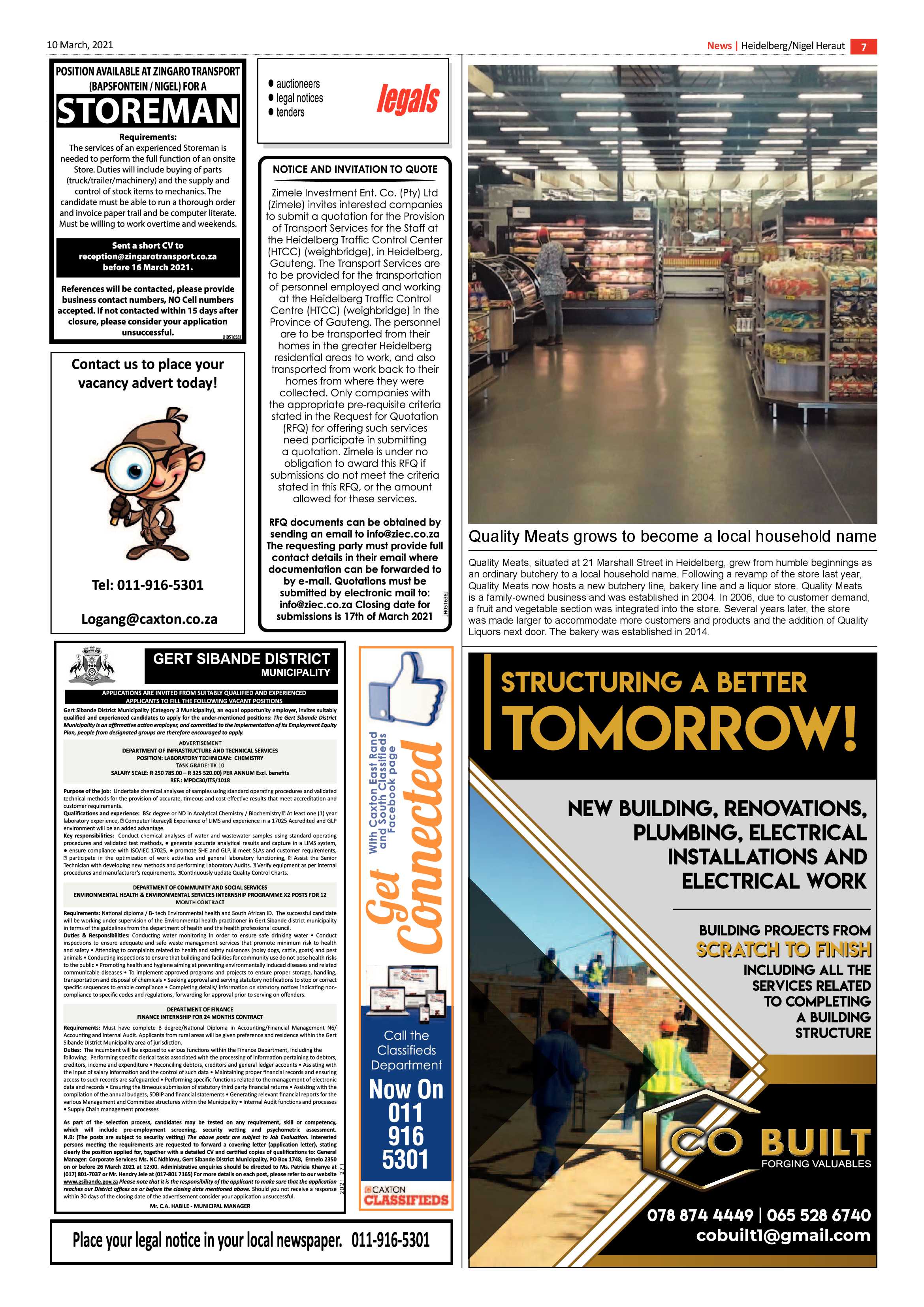 Heidelberg Heraut 10 March 2021 page 7
