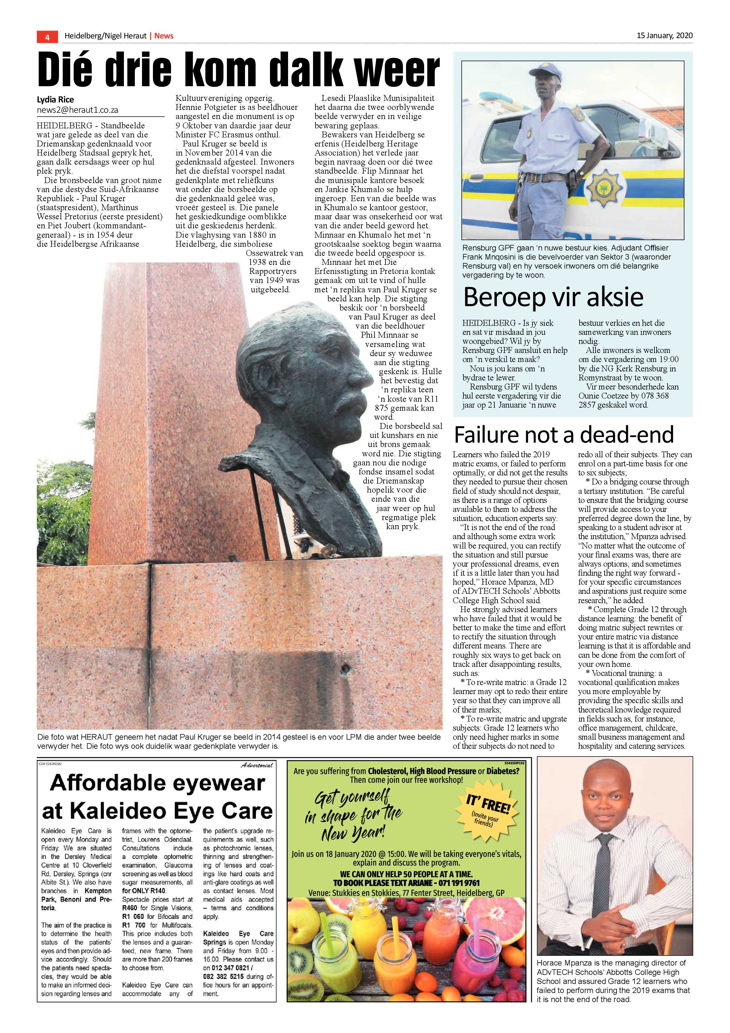 Heidelberg Heraut 15 January 2020 page 4