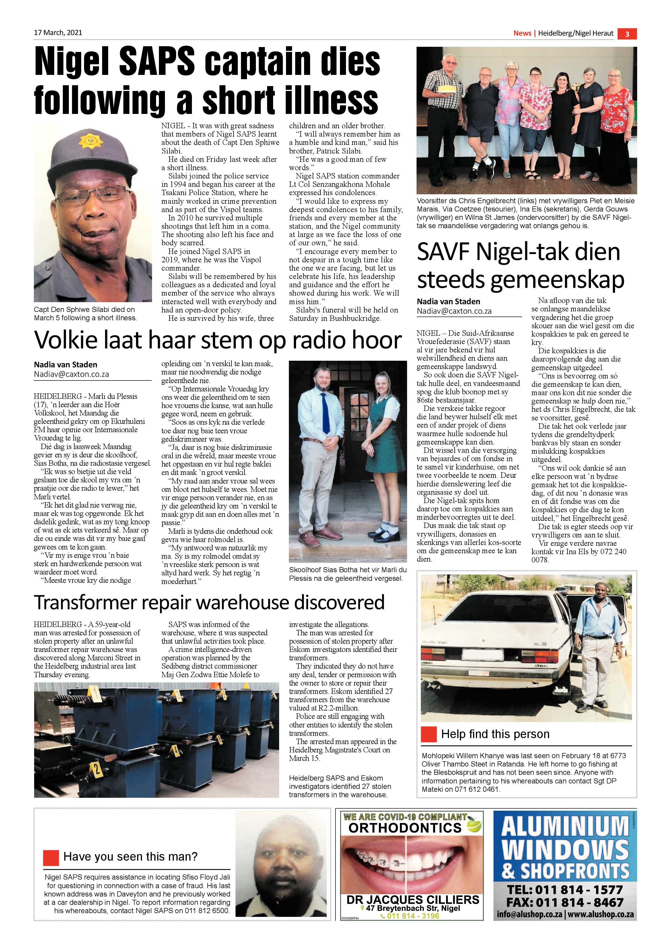 Heidelberg Heraut 17 March 2021 page 3