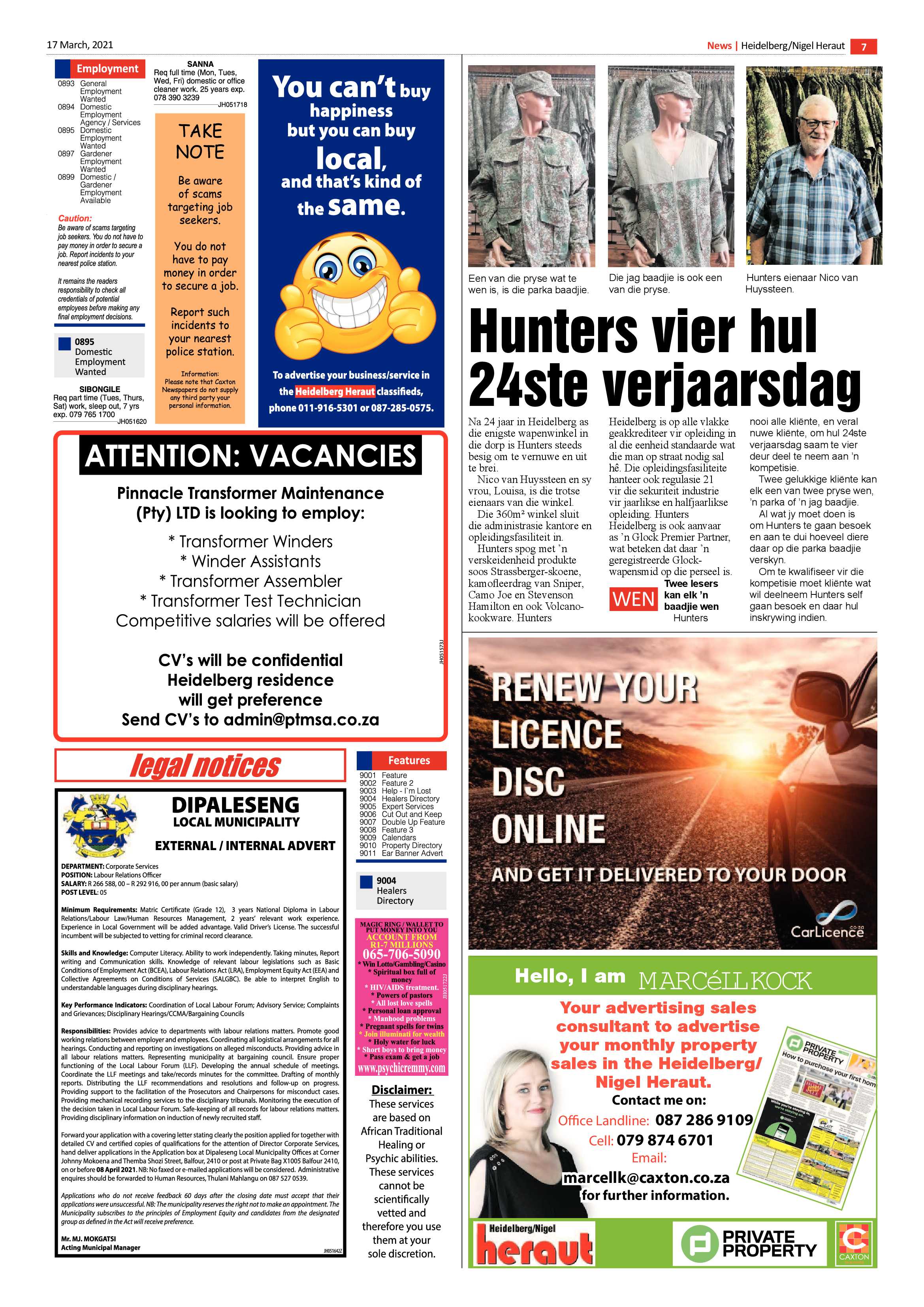 Heidelberg Heraut 17 March 2021 page 7