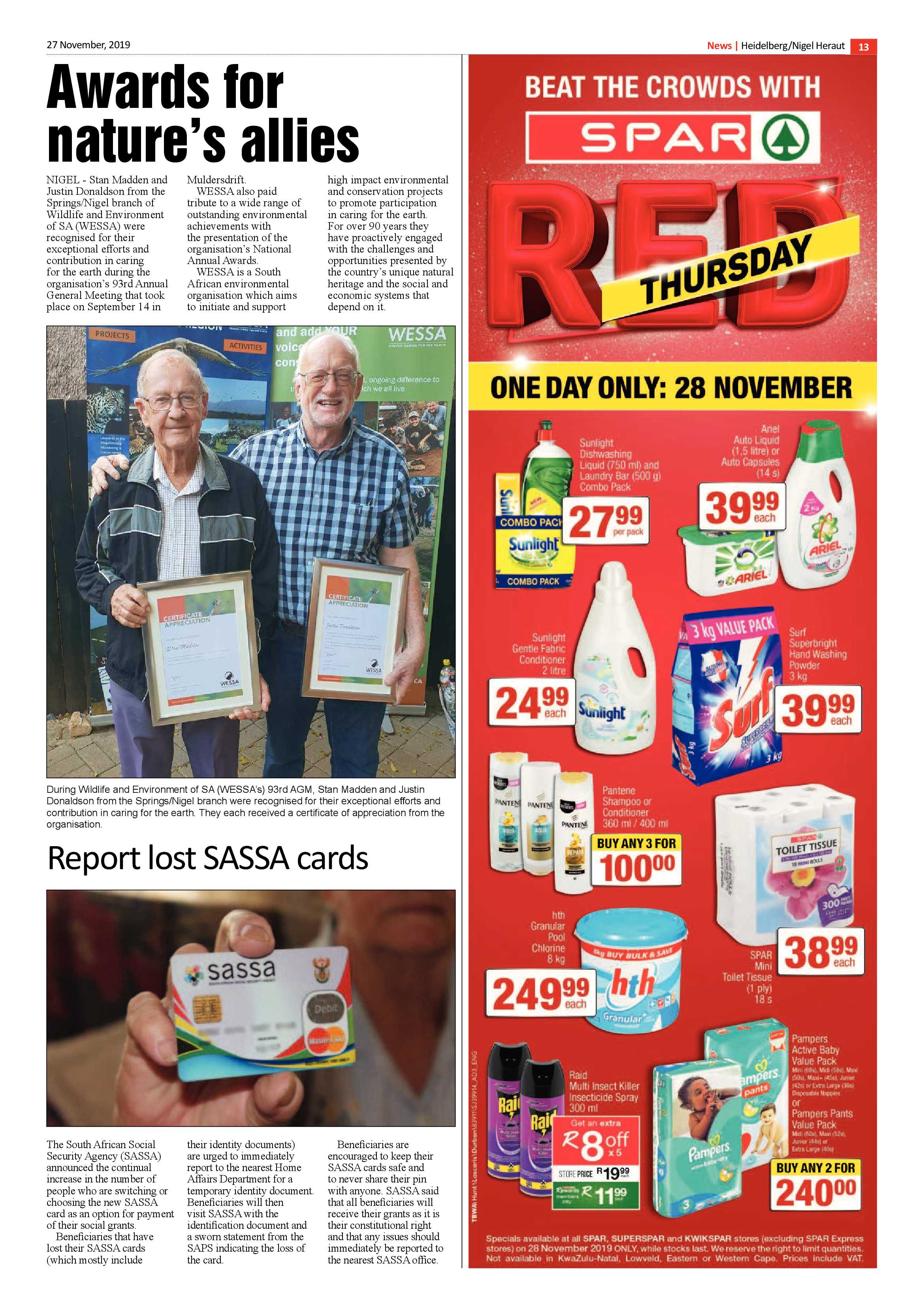 Heidelberg Heraut 28 November 2019 page 13