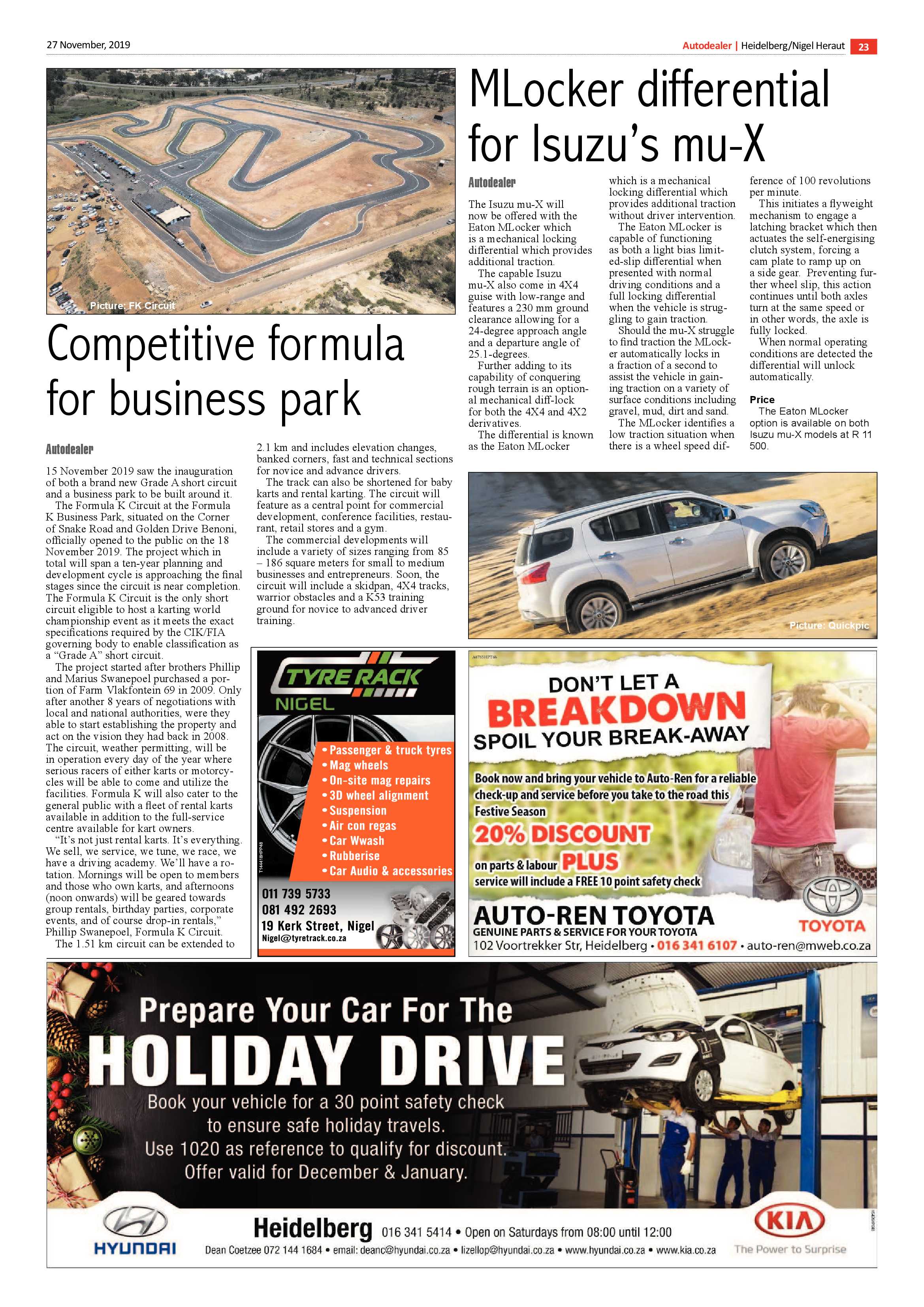 Heidelberg Heraut 28 November 2019 page 23