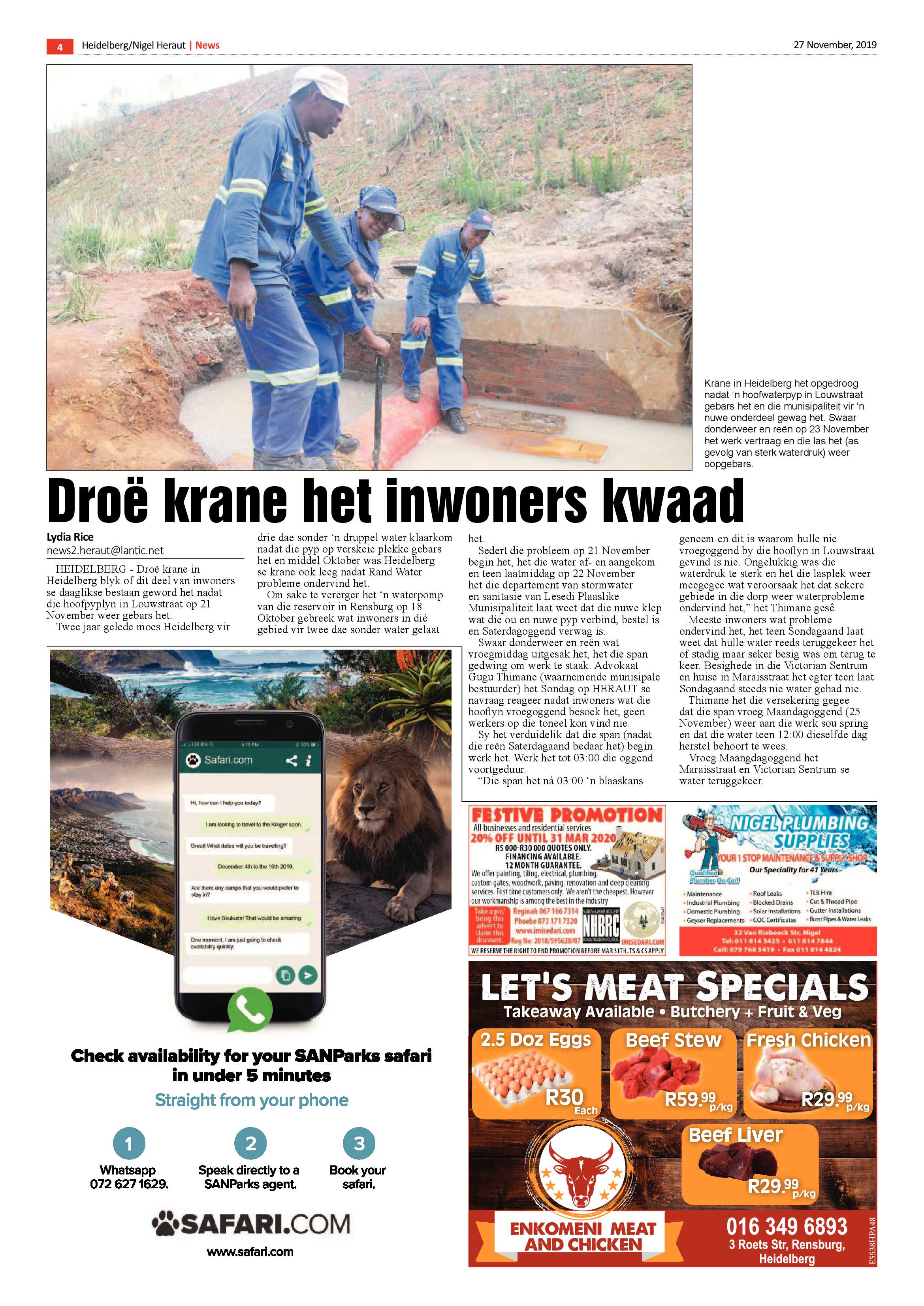 Heidelberg Heraut 28 November 2019 page 4