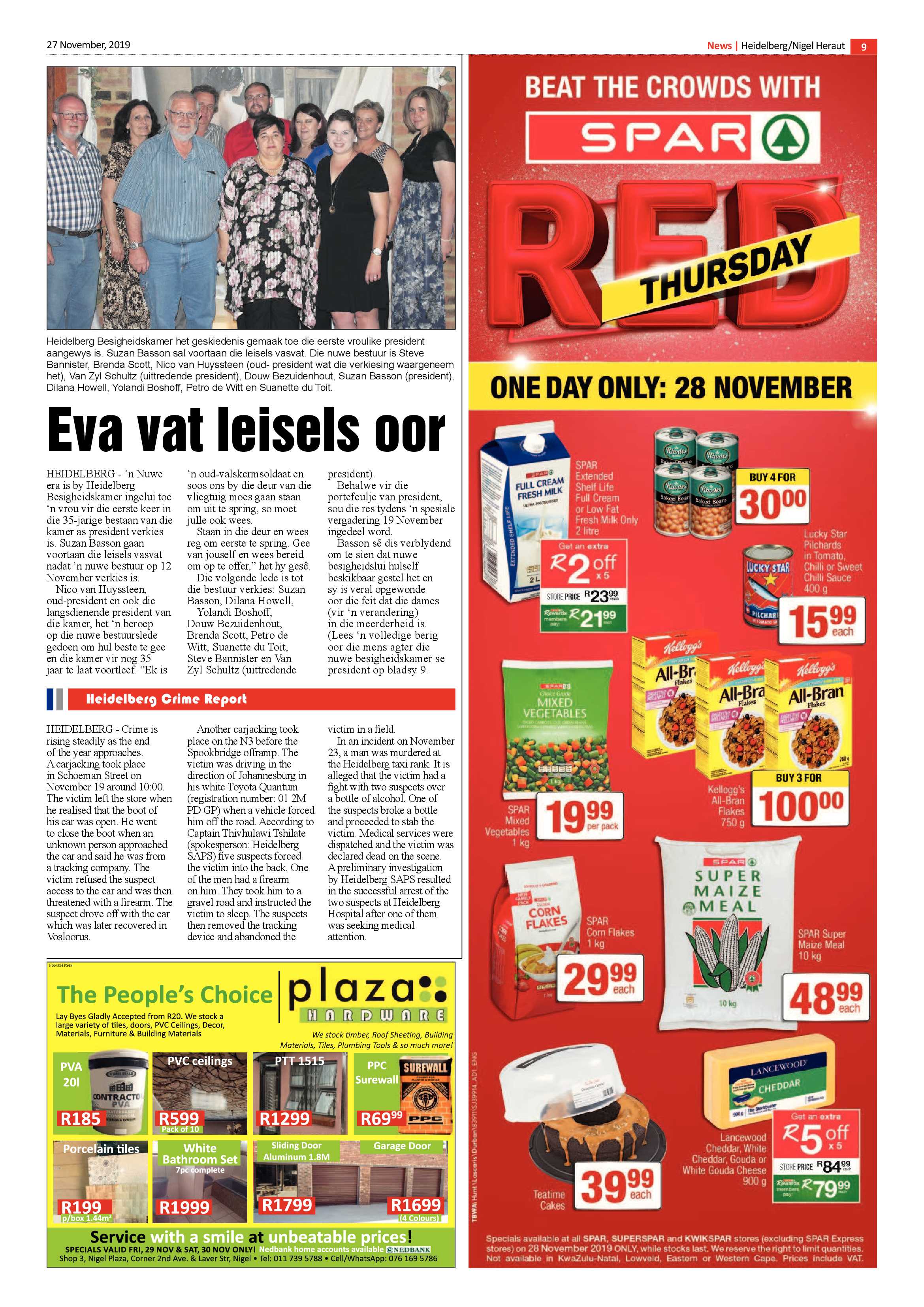 Heidelberg Heraut 28 November 2019 page 9