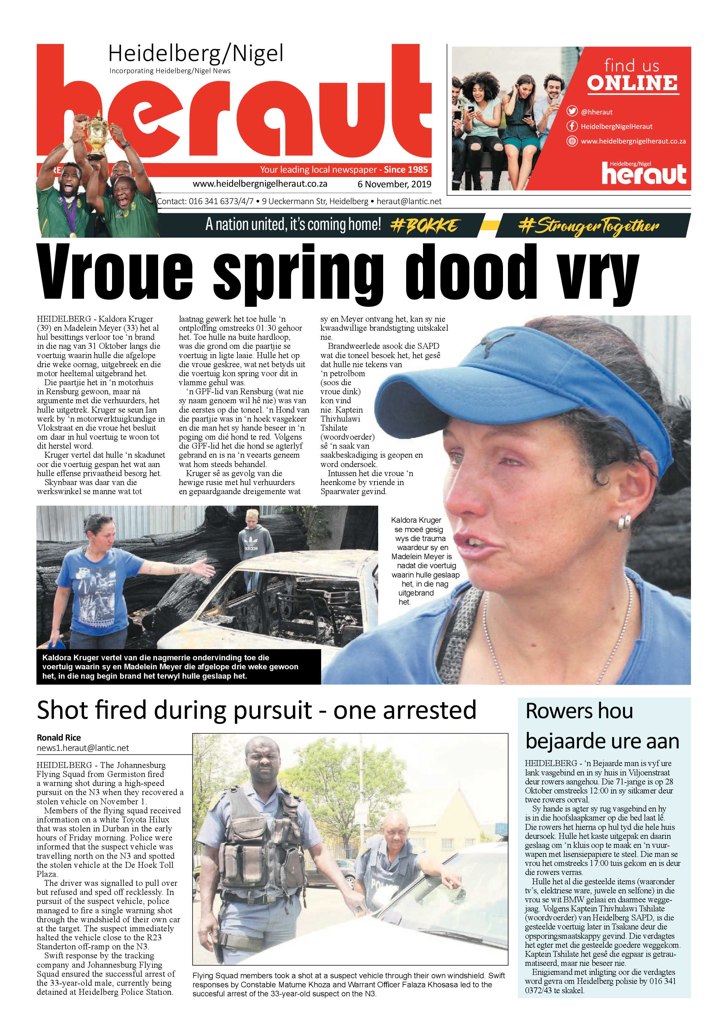Heidelberg Heraut News 06 November 2019 page 1