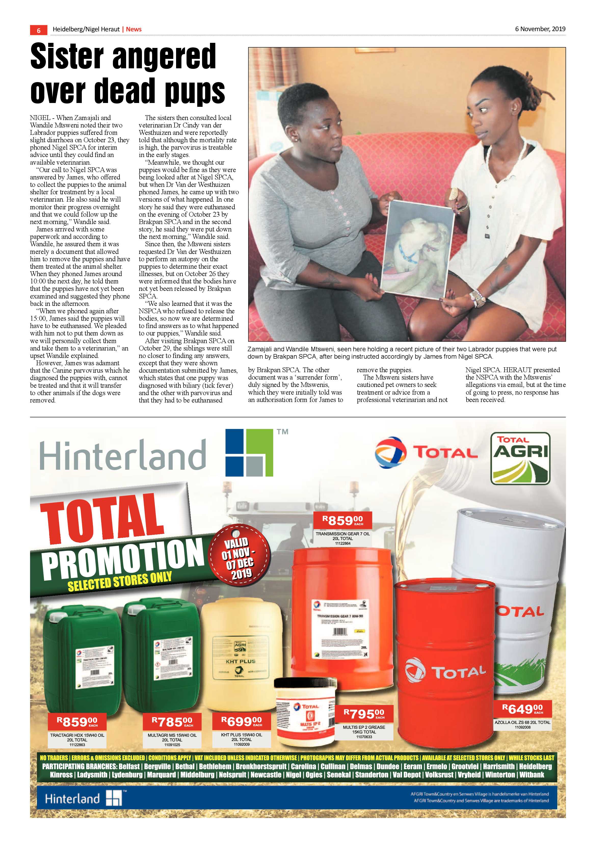 Heidelberg Heraut News 06 November 2019 page 6