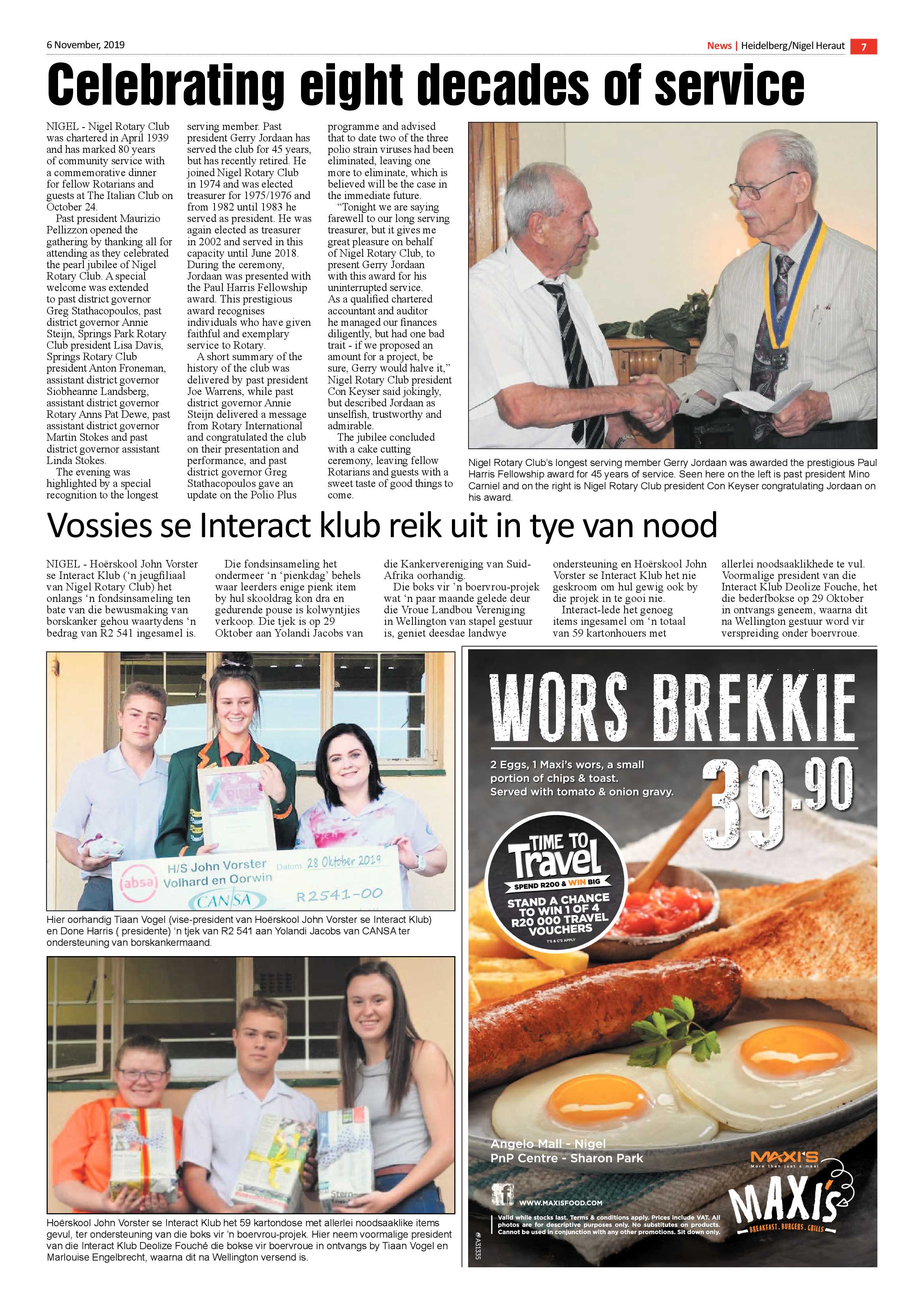 Heidelberg Heraut News 06 November 2019 page 7