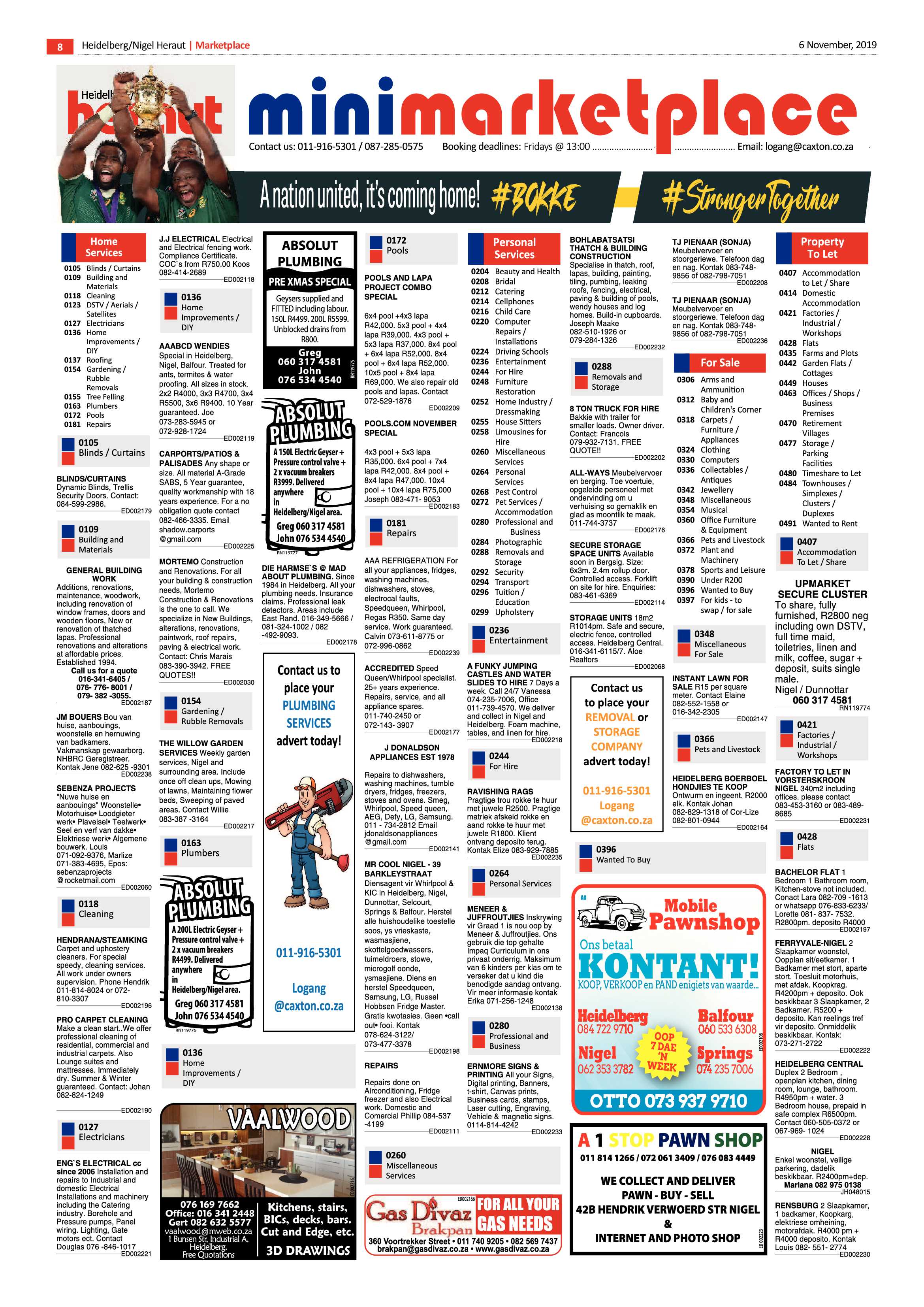 Heidelberg Heraut News 06 November 2019 page 8