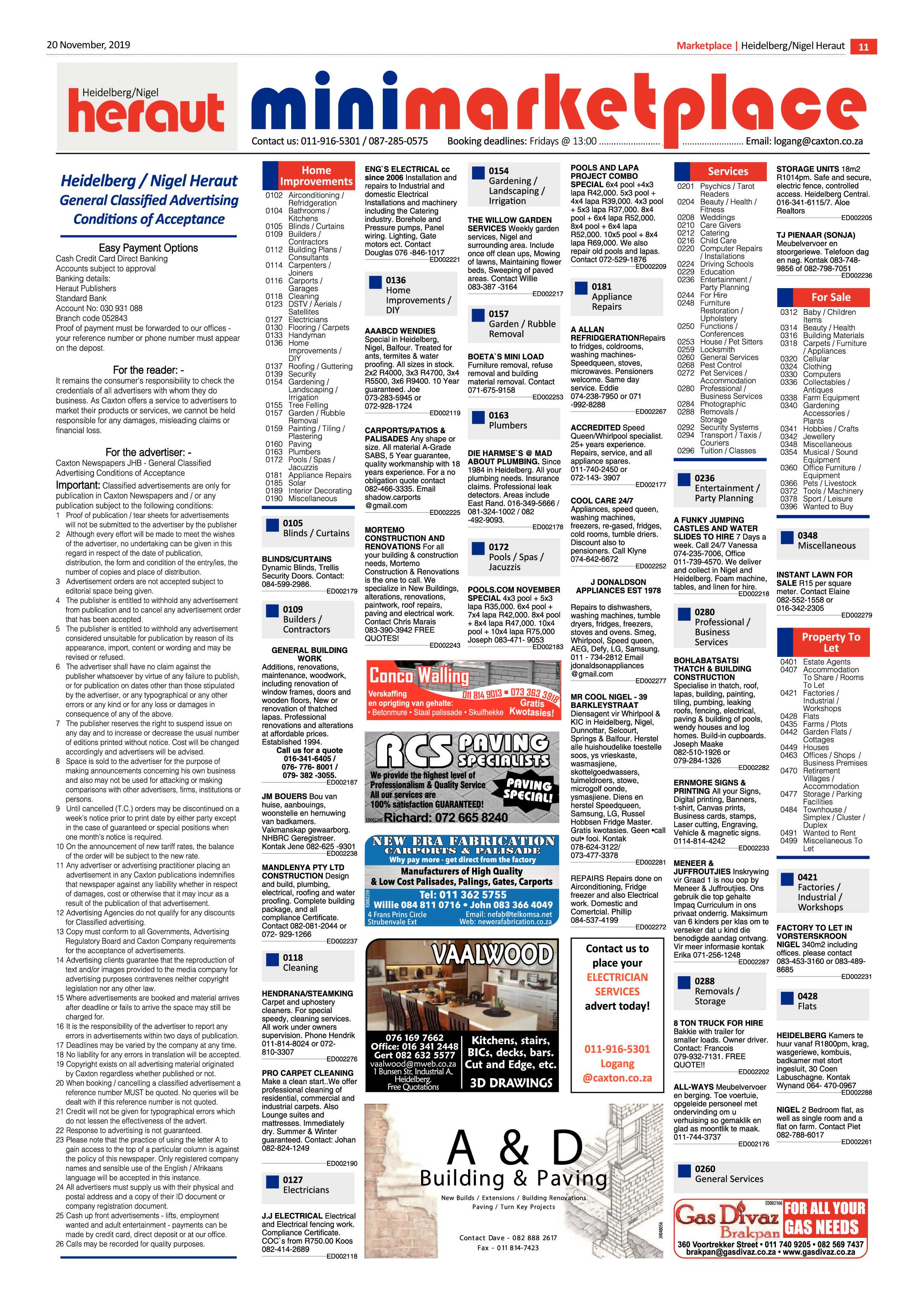 Heidelberg Heraut News 22 November 2019 page 11