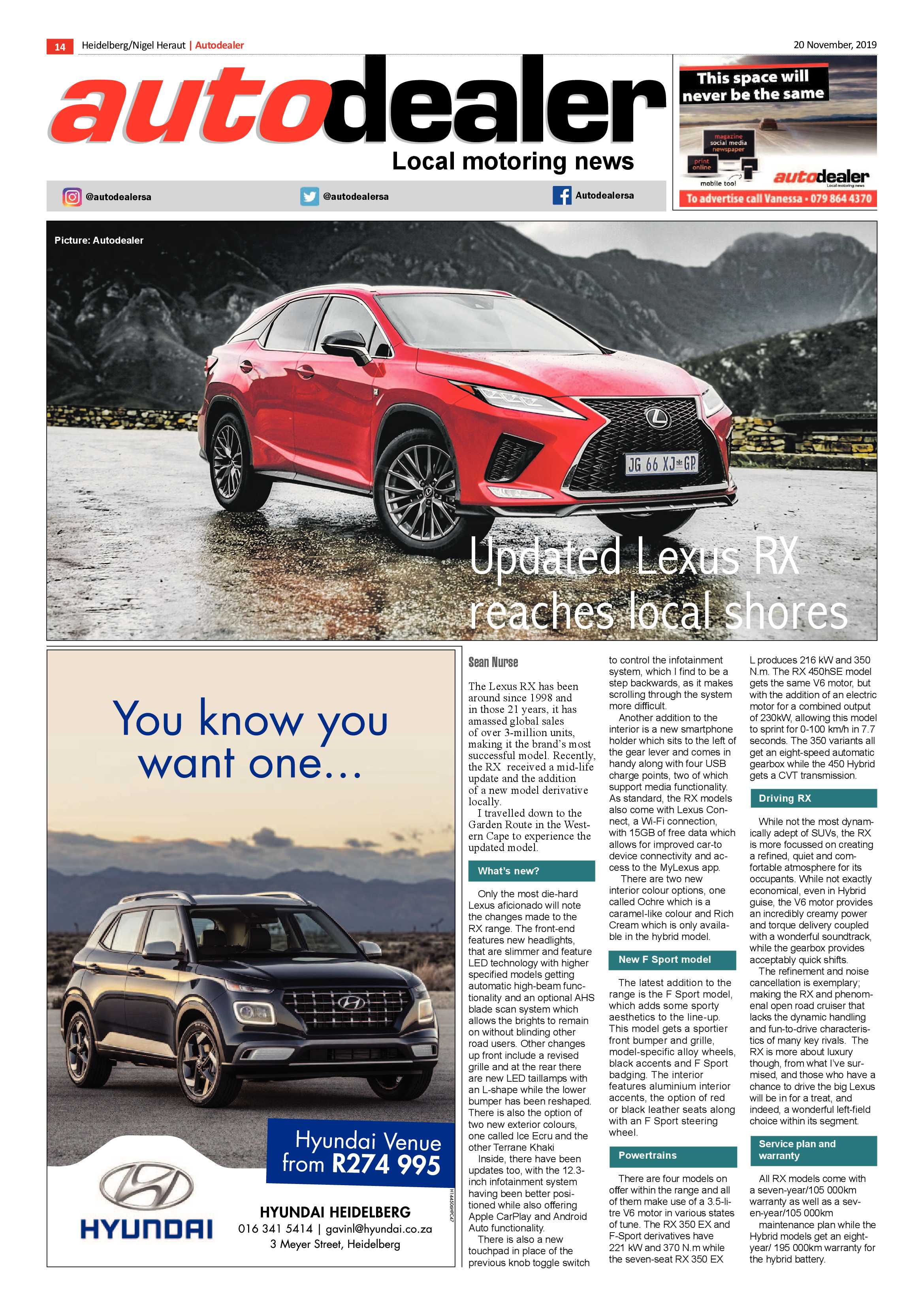 Heidelberg Heraut News 22 November 2019 page 14