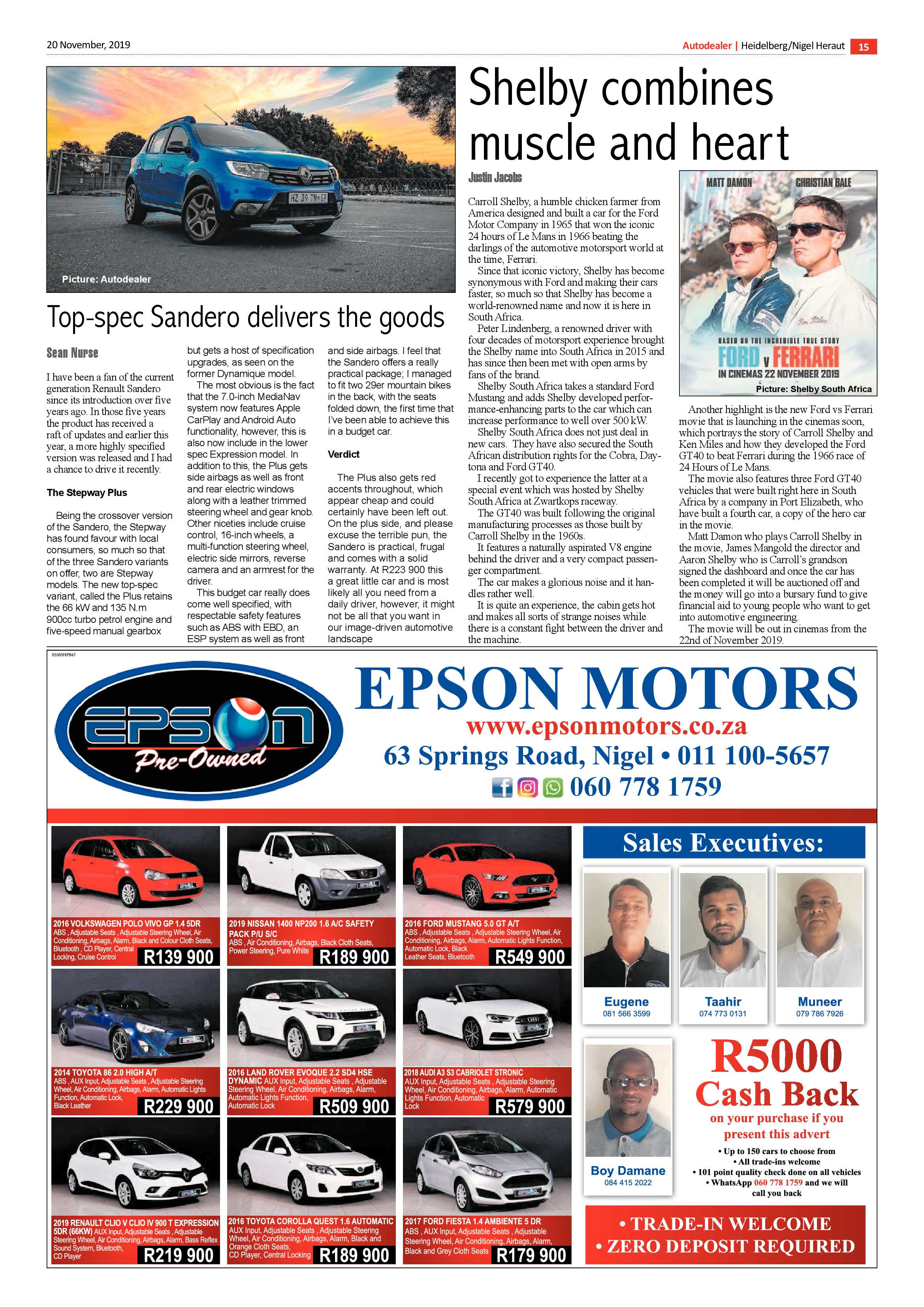 Heidelberg Heraut News 22 November 2019 page 15