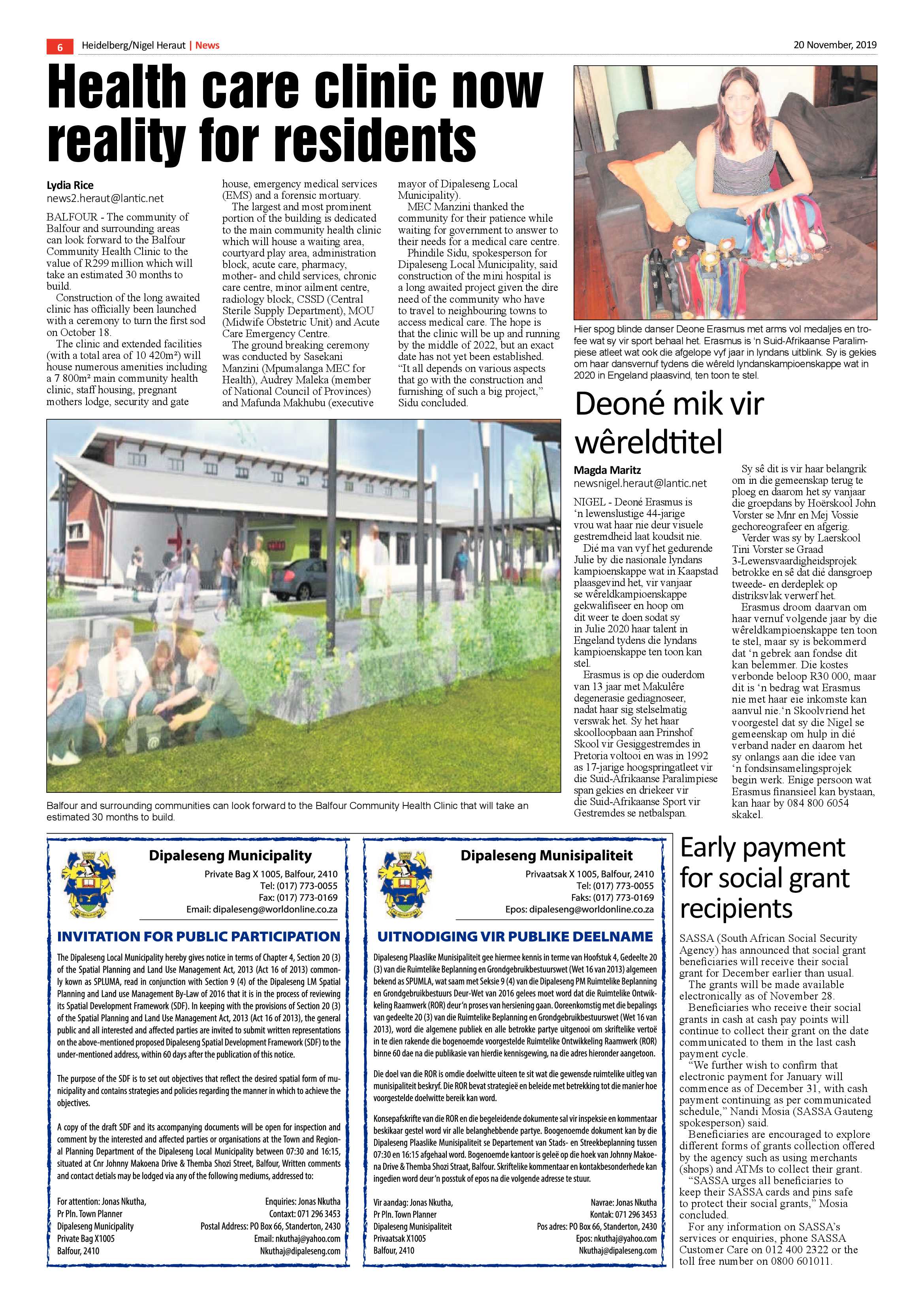 Heidelberg Heraut News 22 November 2019 page 6