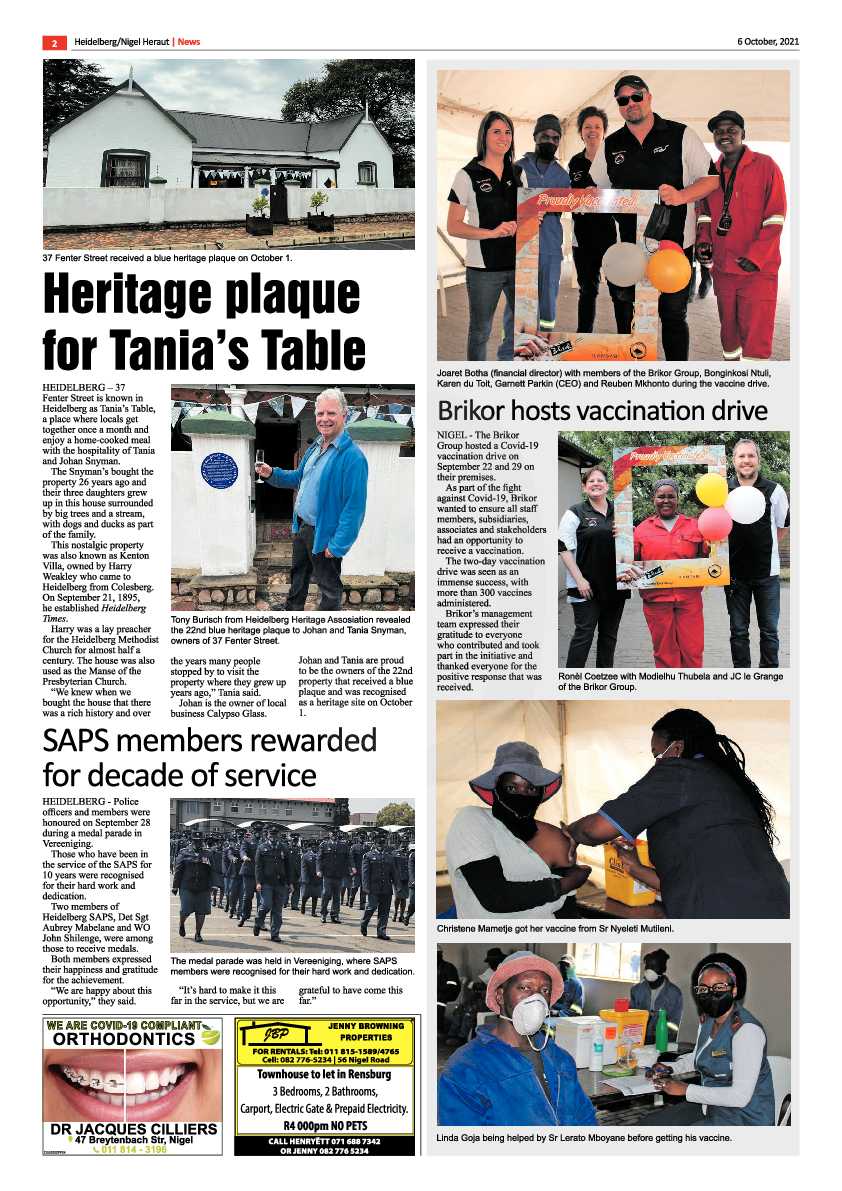 Heidelberg Nigel Herald 06 October 2021 page 2
