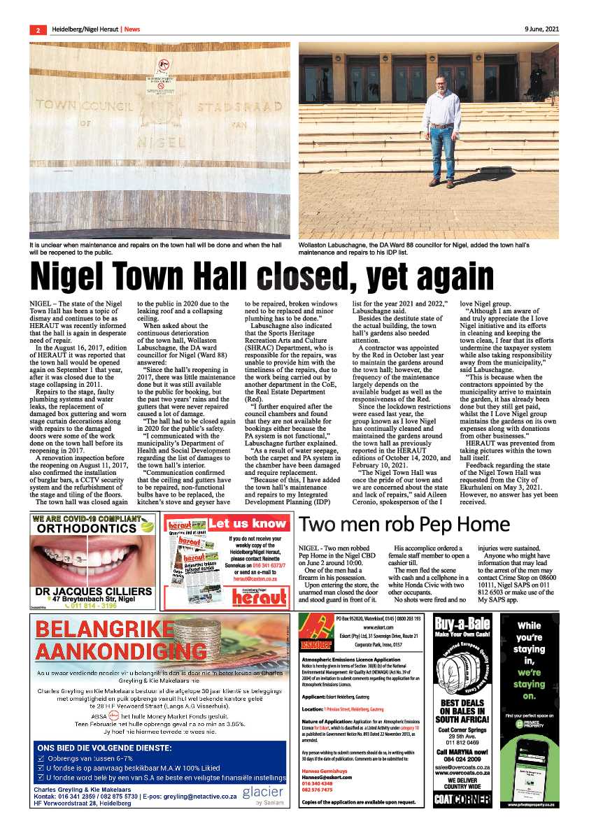 Heidelberg Nigel Herald 09 June 2021 page 2