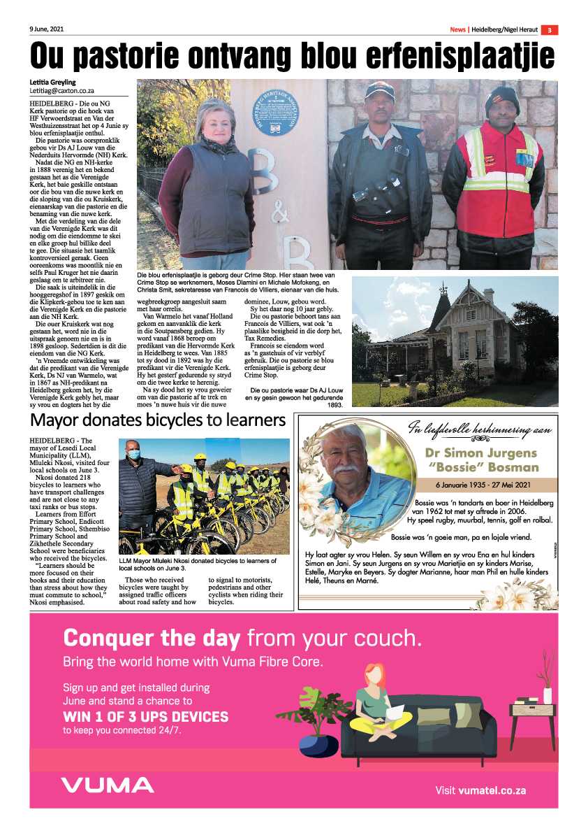Heidelberg Nigel Herald 09 June 2021 page 3