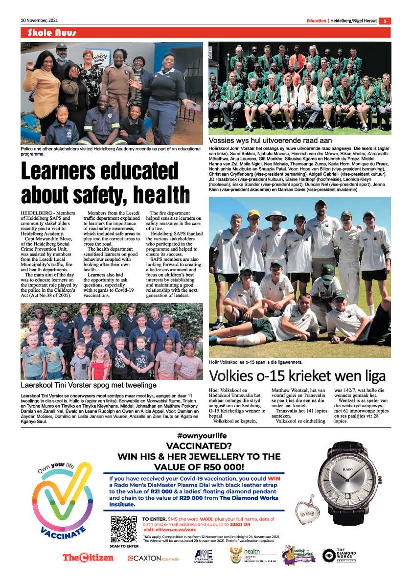 Heidelberg Nigel Herald 10 November 2021 page 5
