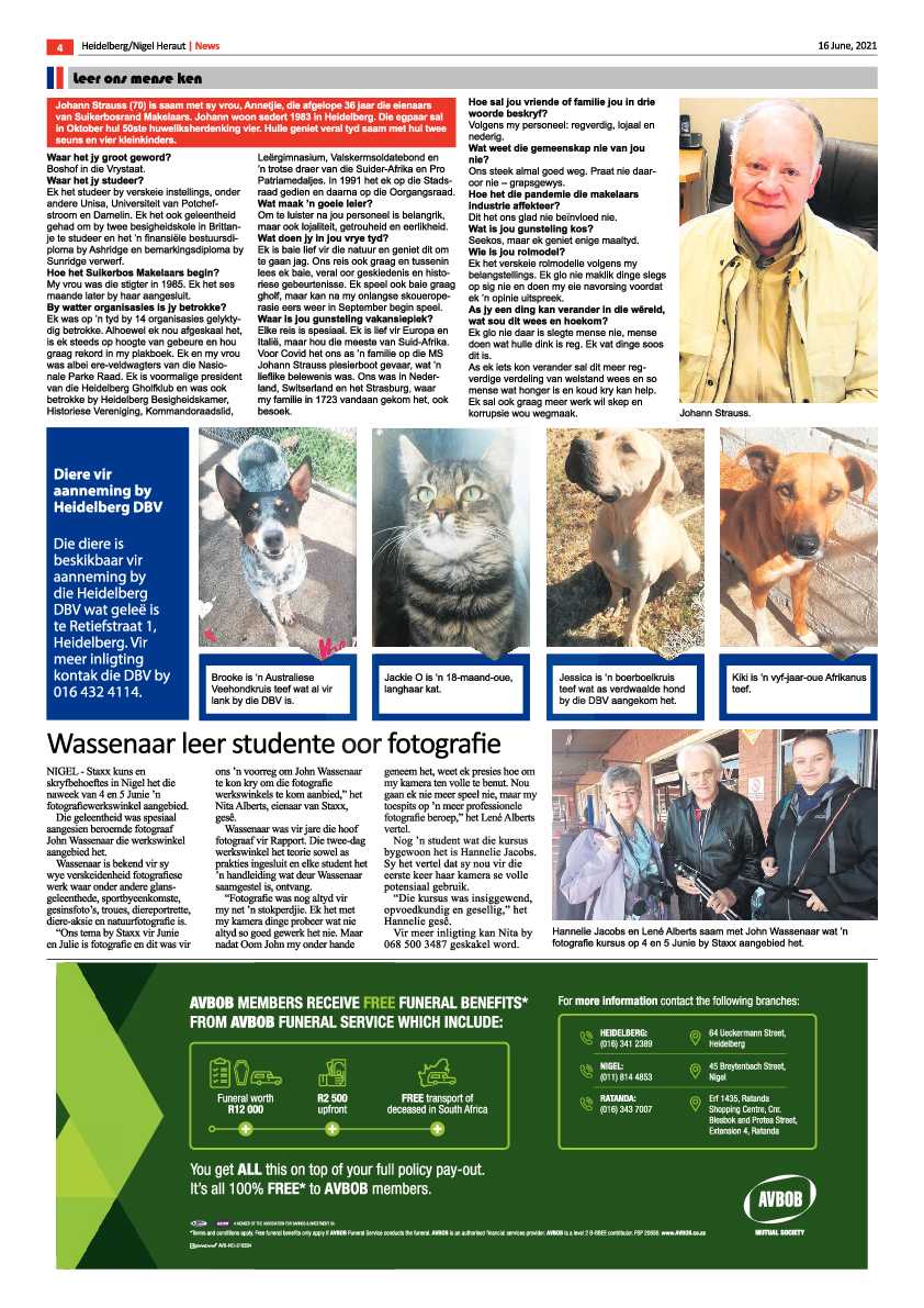 Heidelberg Nigel Herald 16 June 2021 page 4