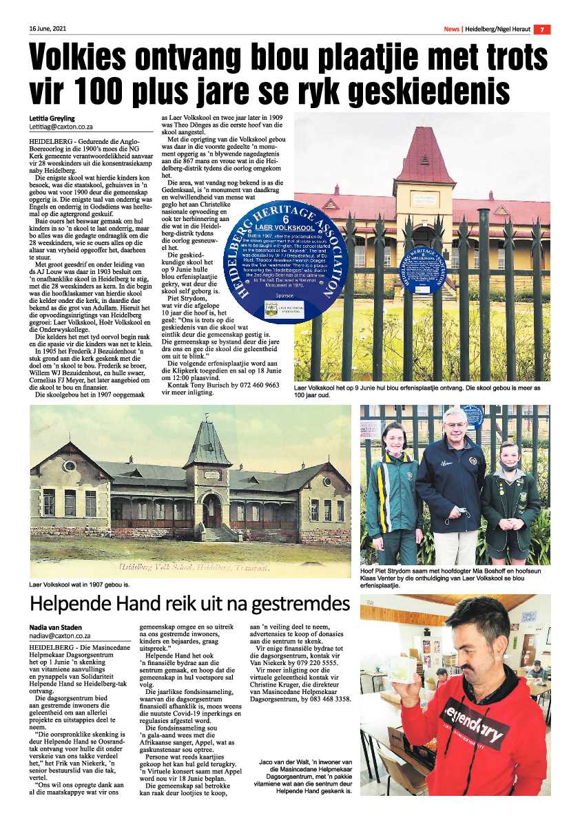 Heidelberg Nigel Herald 16 June 2021 page 7
