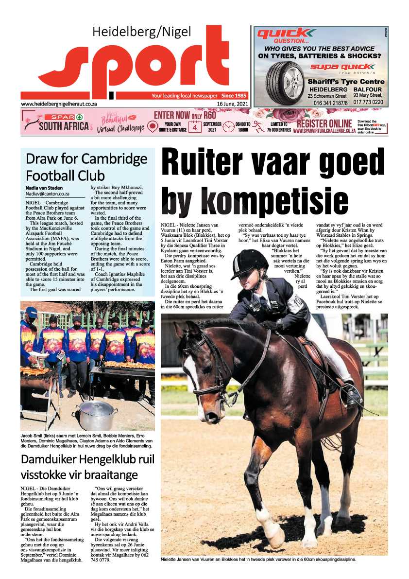Heidelberg Nigel Herald 16 June 2021 page 8