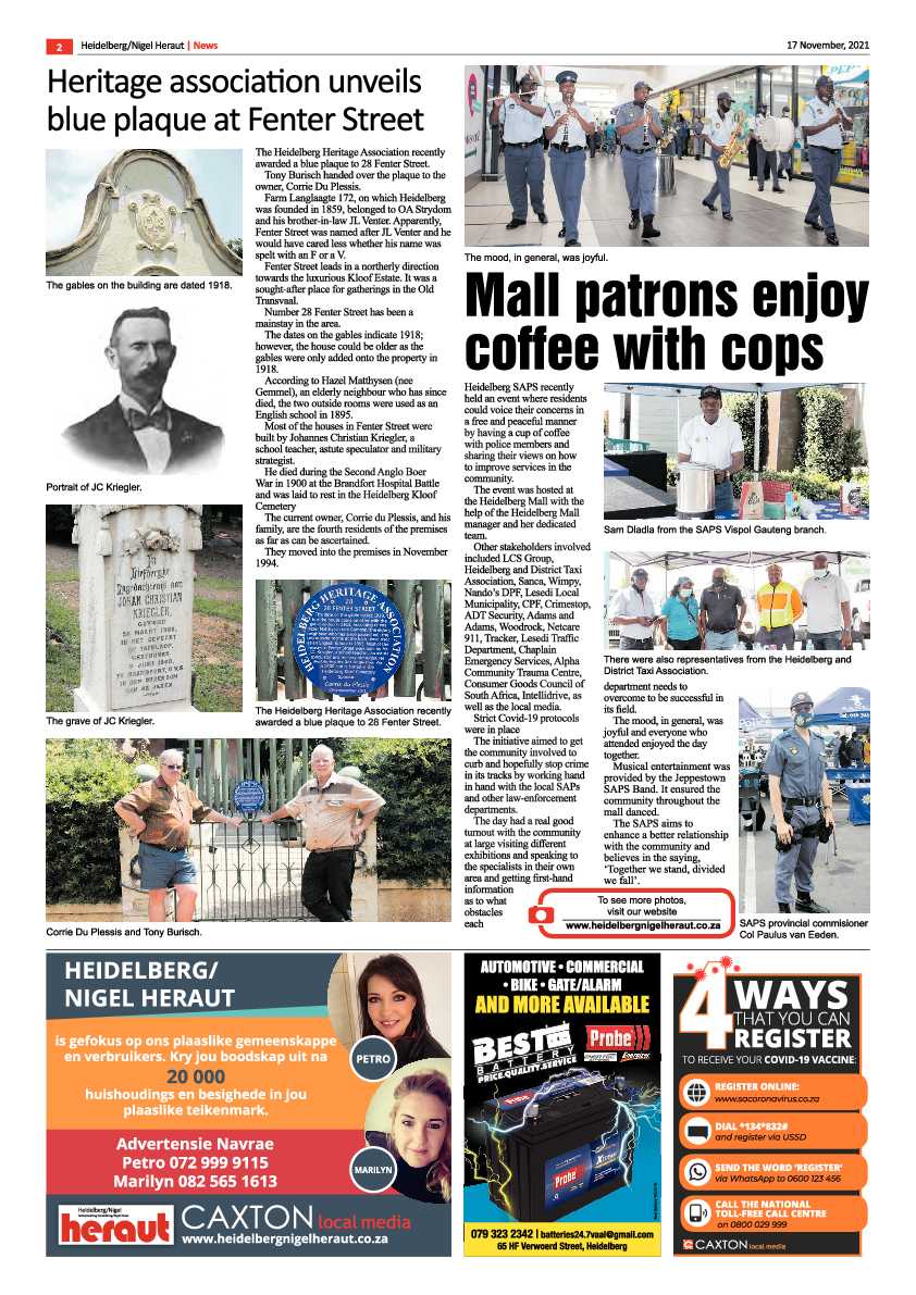 Heidelberg Nigel Herald 17 November 2021 page 2