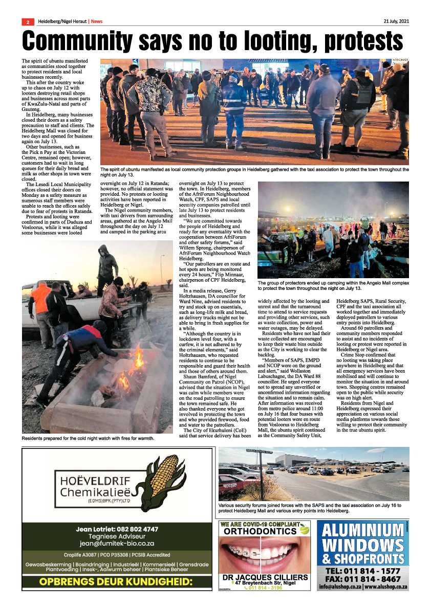 Heidelberg Nigel Herald 21 July 2021 page 2