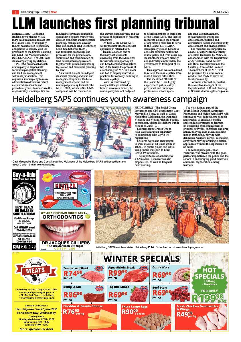 Heidelberg Nigel Herald 23 June 2021 page 2