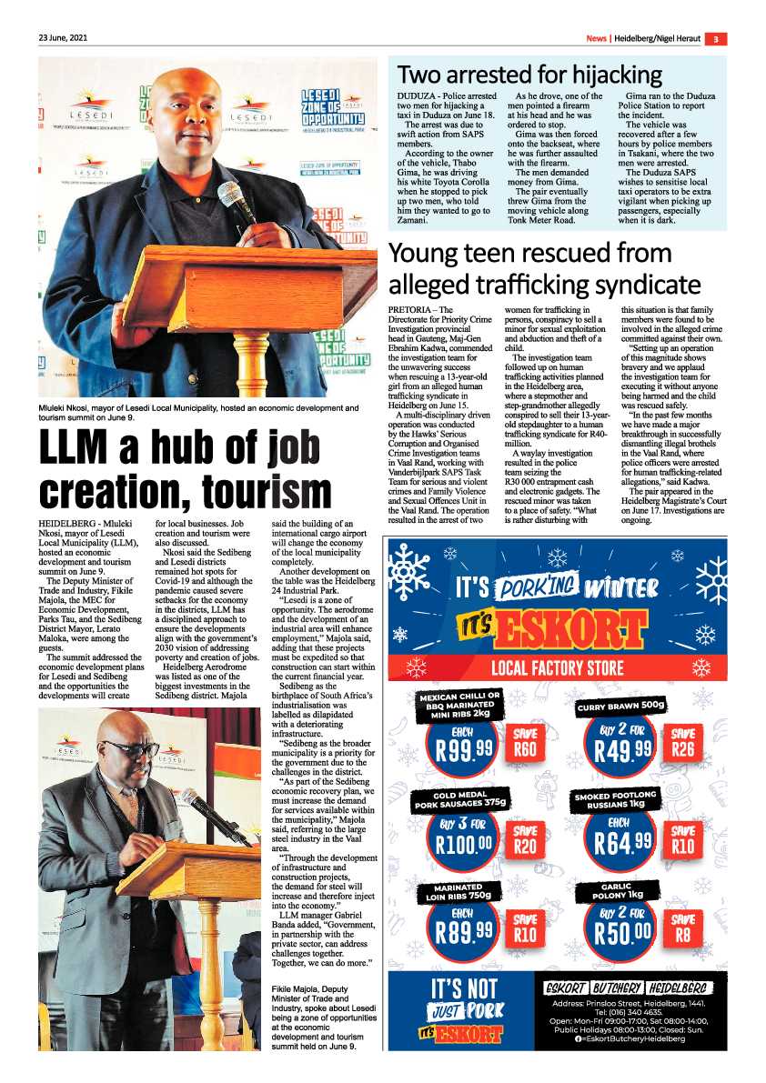 Heidelberg Nigel Herald 23 June 2021 page 3