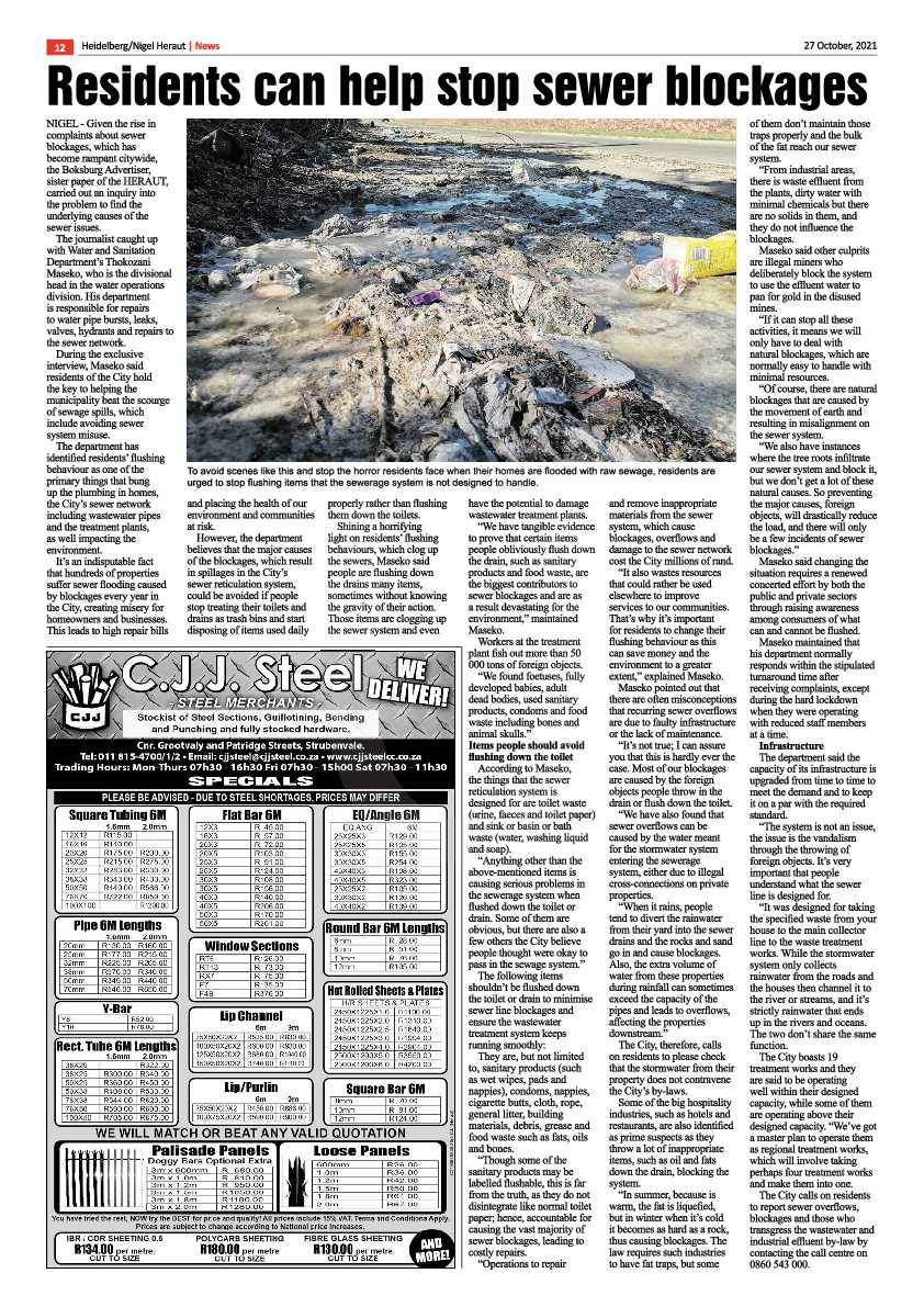 Heidelberg Nigel Herald 27 October 2021 page 11