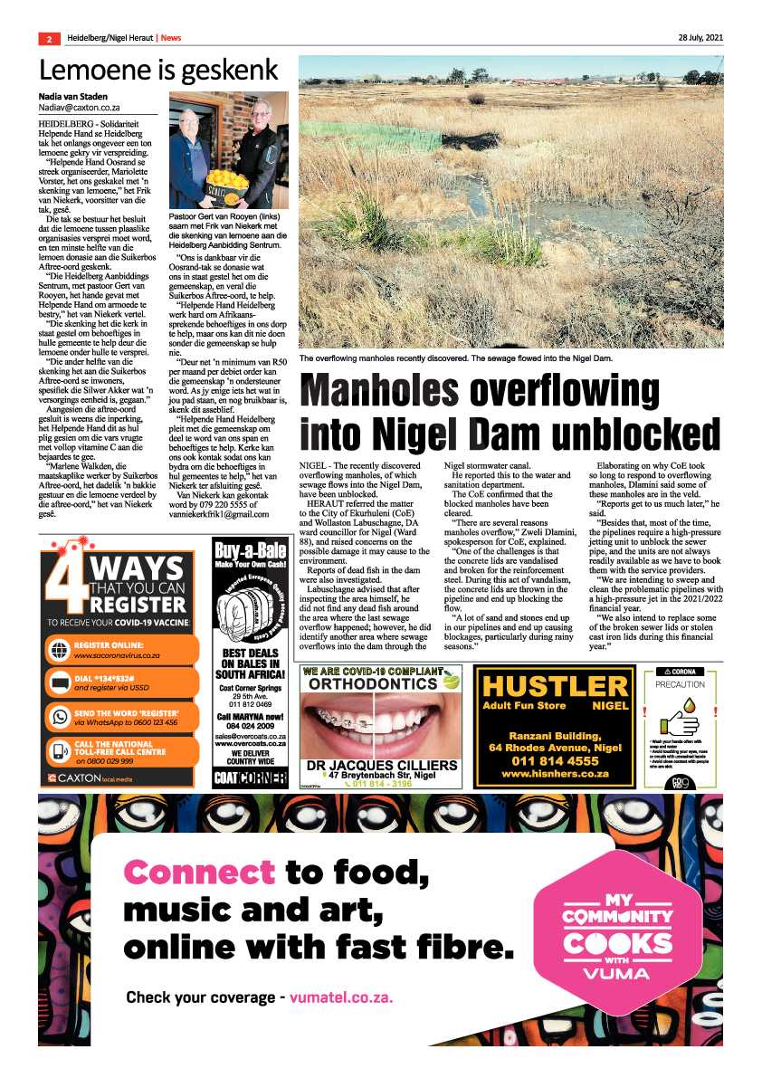 Heidelberg Nigel Herald 28 July 2021 page 2