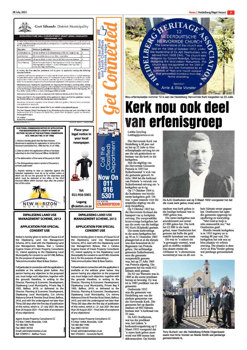 Heidelberg Nigel Herald 28 July 2021 page 7