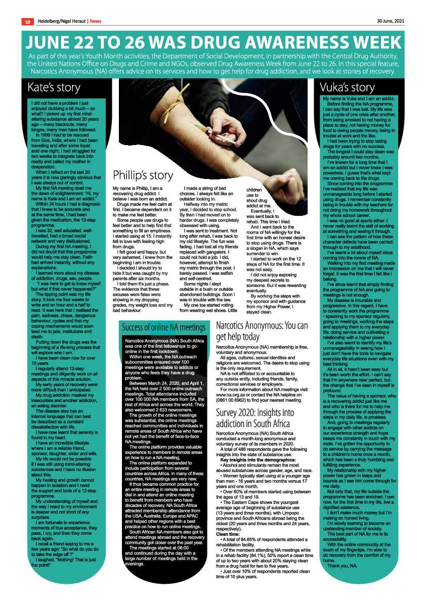 Heidelberg Nigel Herald 30 June 2021 page 10