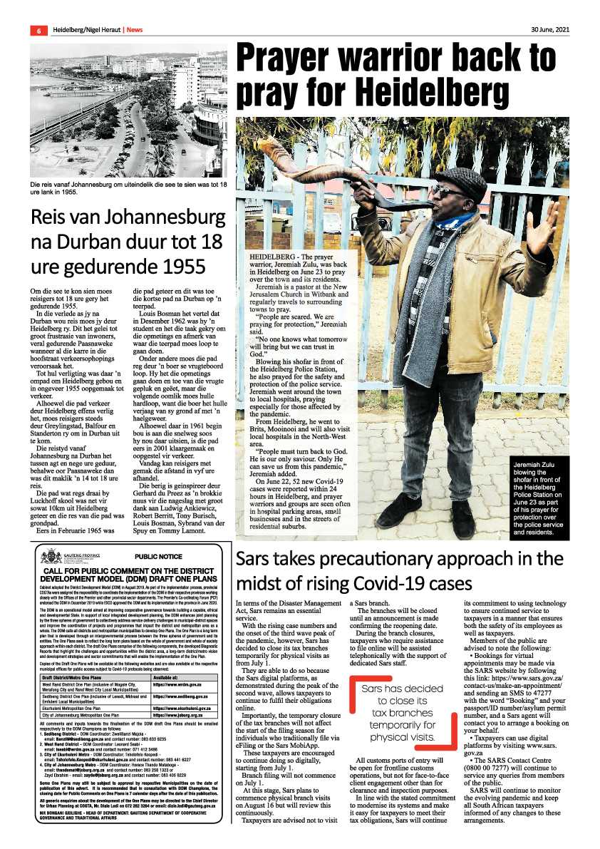Heidelberg Nigel Herald 30 June 2021 page 6