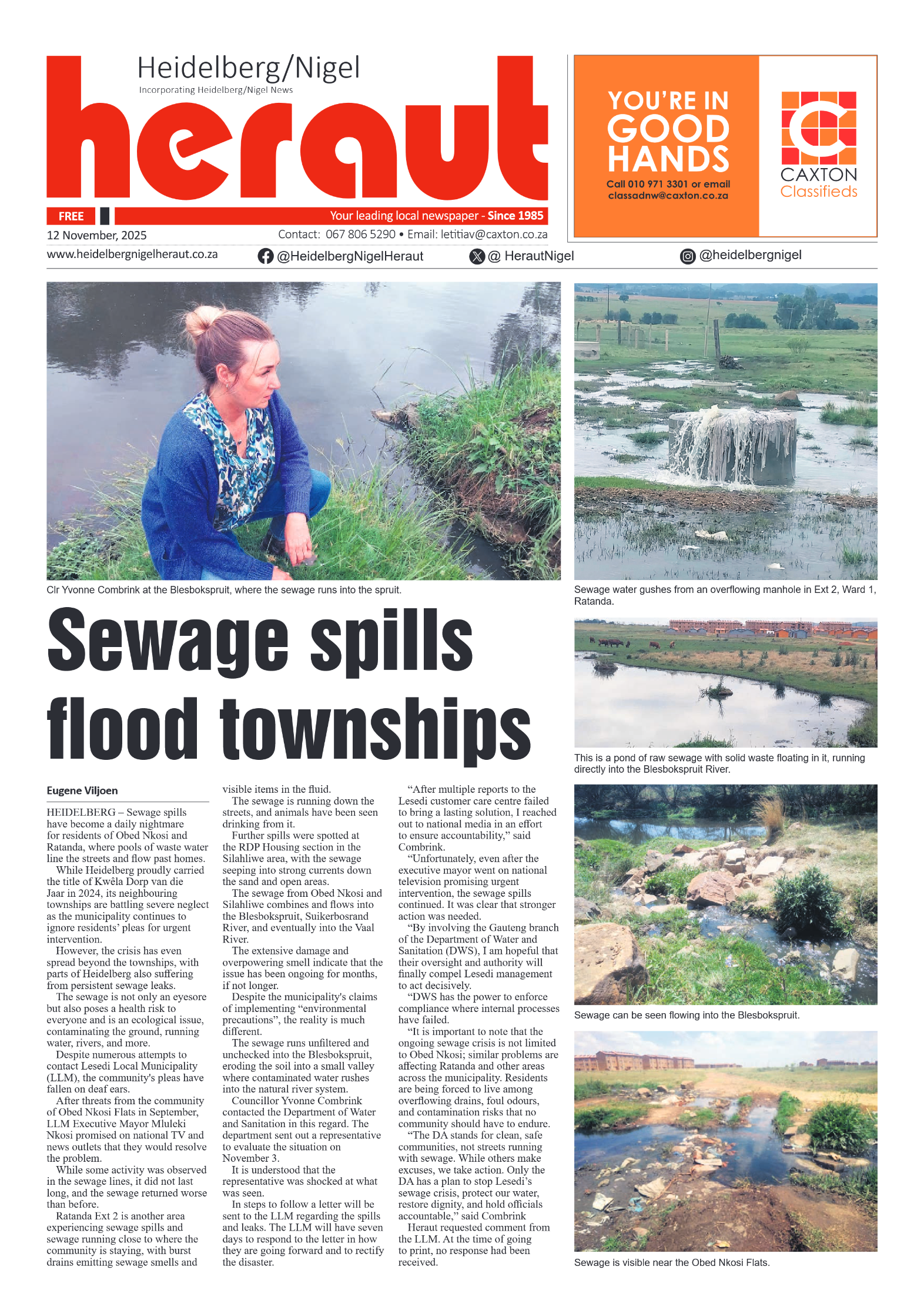 Heidelberg Nigel Heraut 12 November 2025 page 1