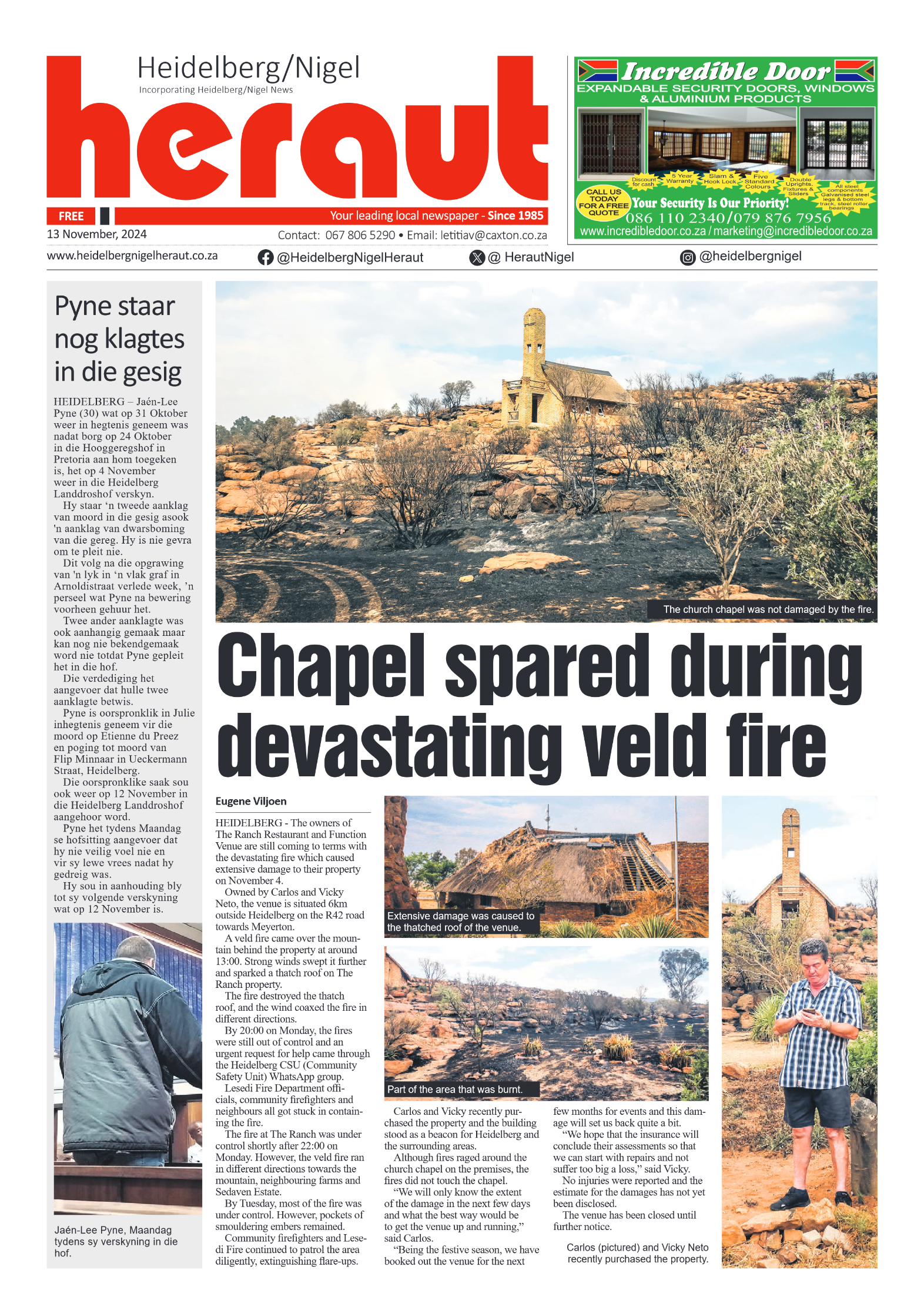 Heidelberg Nigel Heraut 13 November 2024 page 1