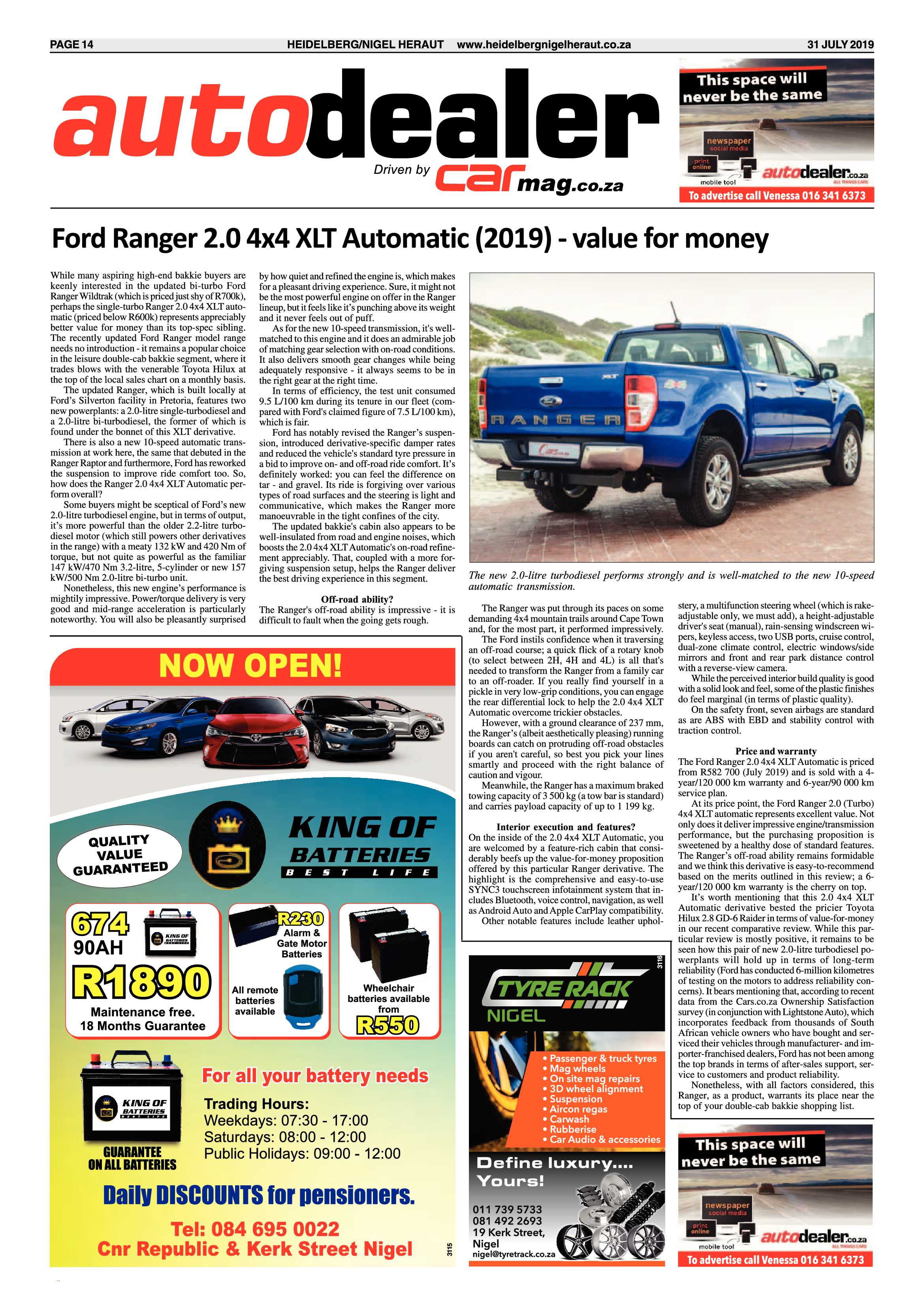 Heidelberg Nigel Heraut – 31 July 2019 page 14
