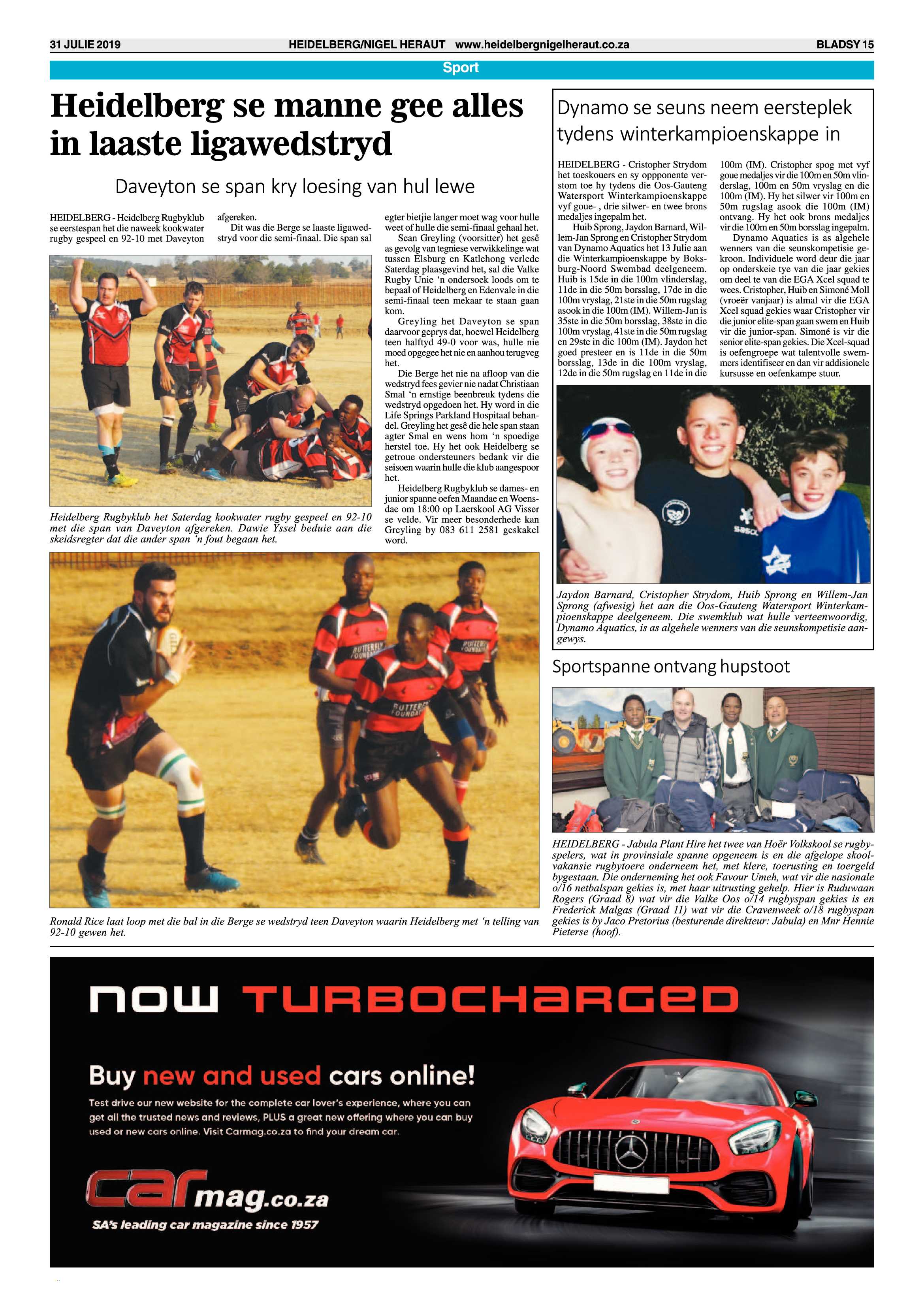 Heidelberg Nigel Heraut – 31 July 2019 page 15