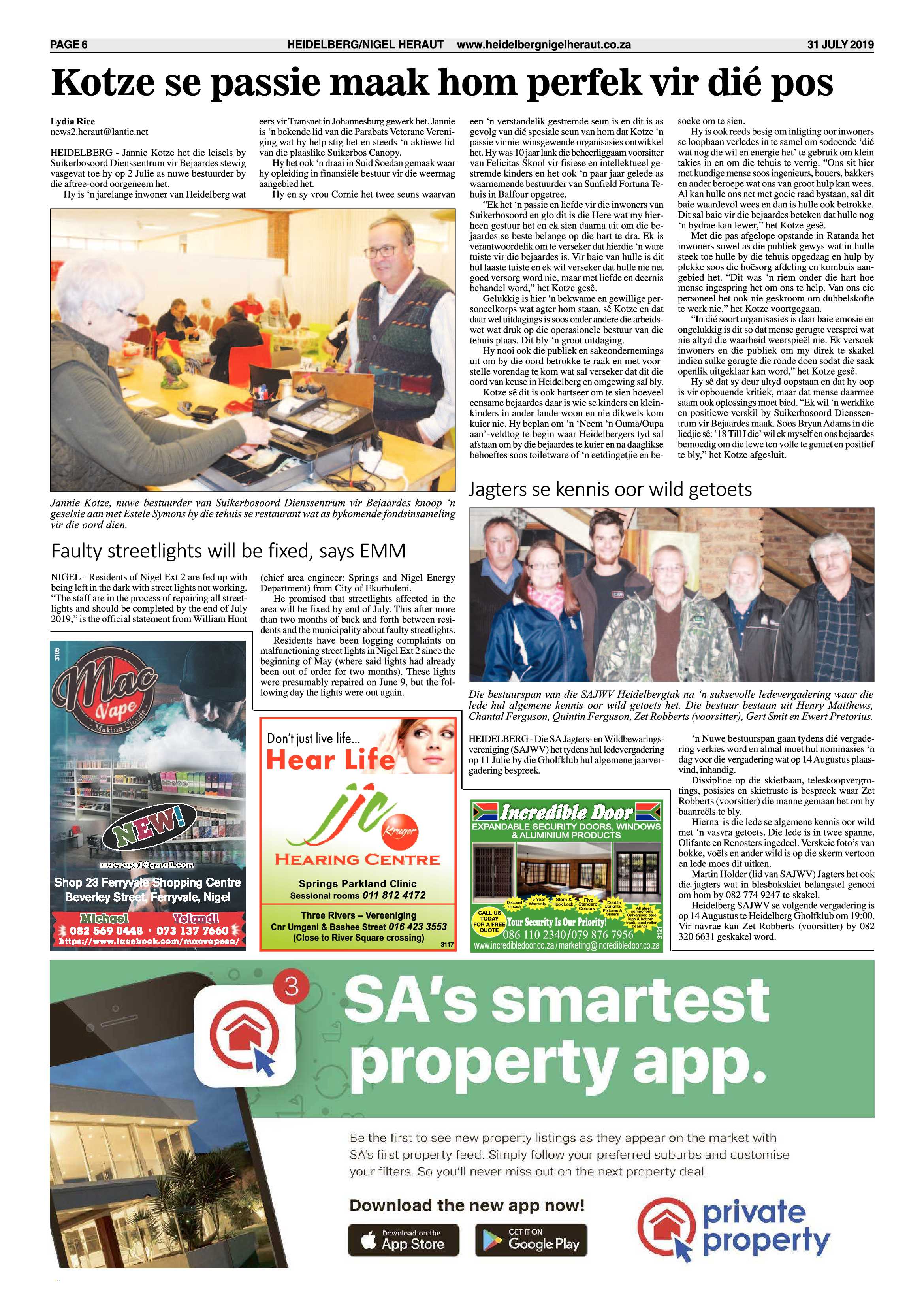 Heidelberg Nigel Heraut – 31 July 2019 page 6