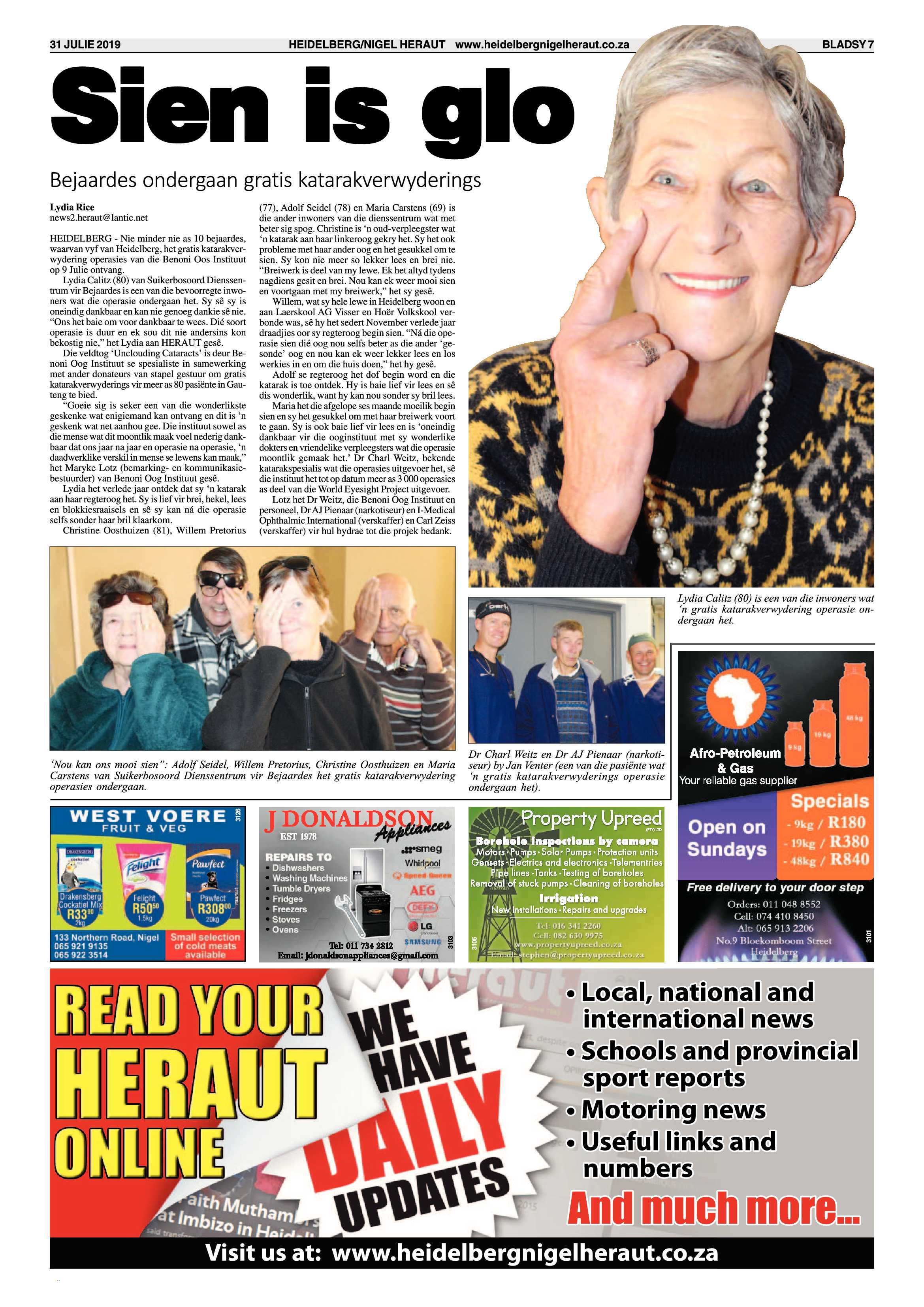 Heidelberg Nigel Heraut – 31 July 2019 page 7