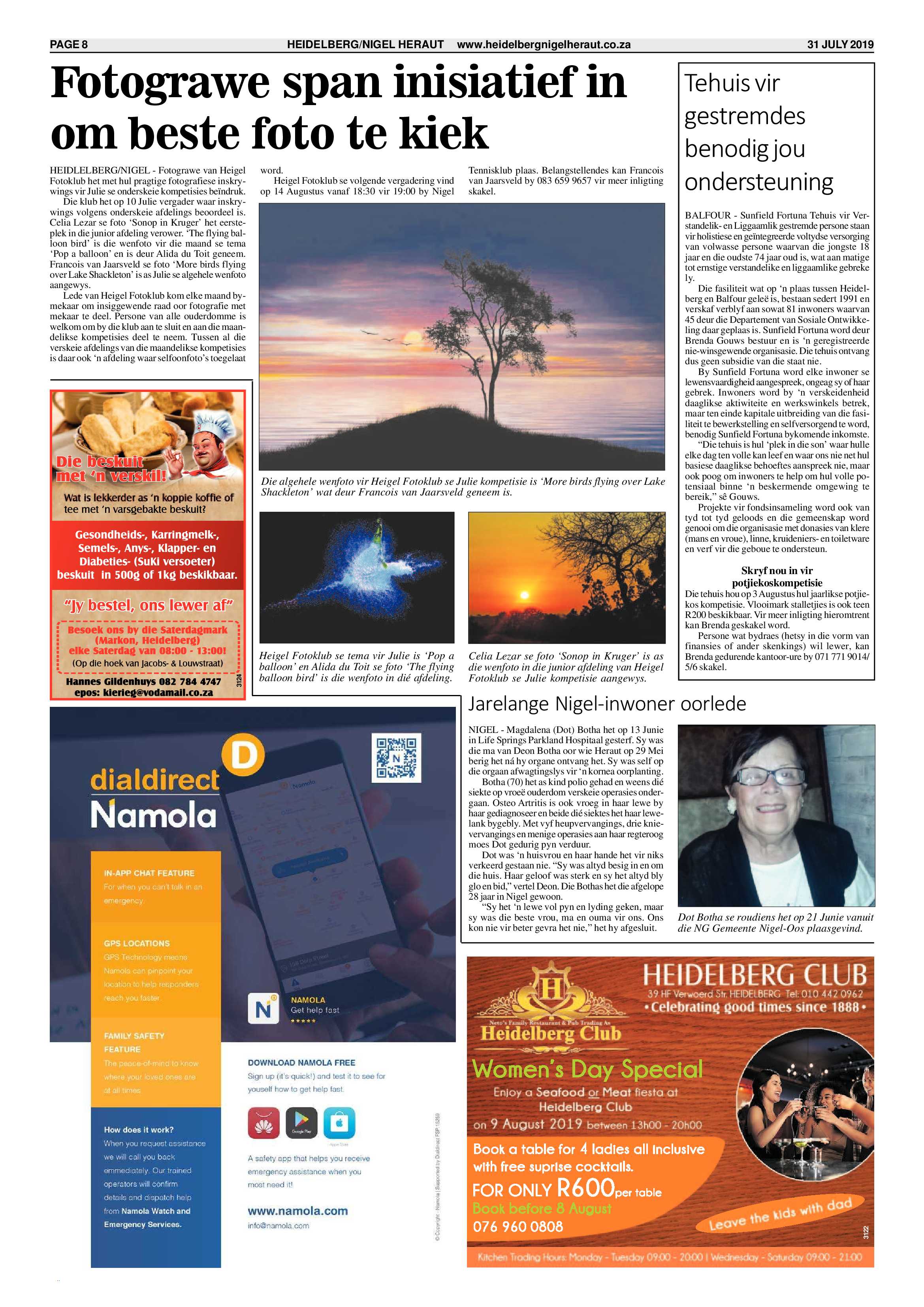 Heidelberg Nigel Heraut – 31 July 2019 page 8