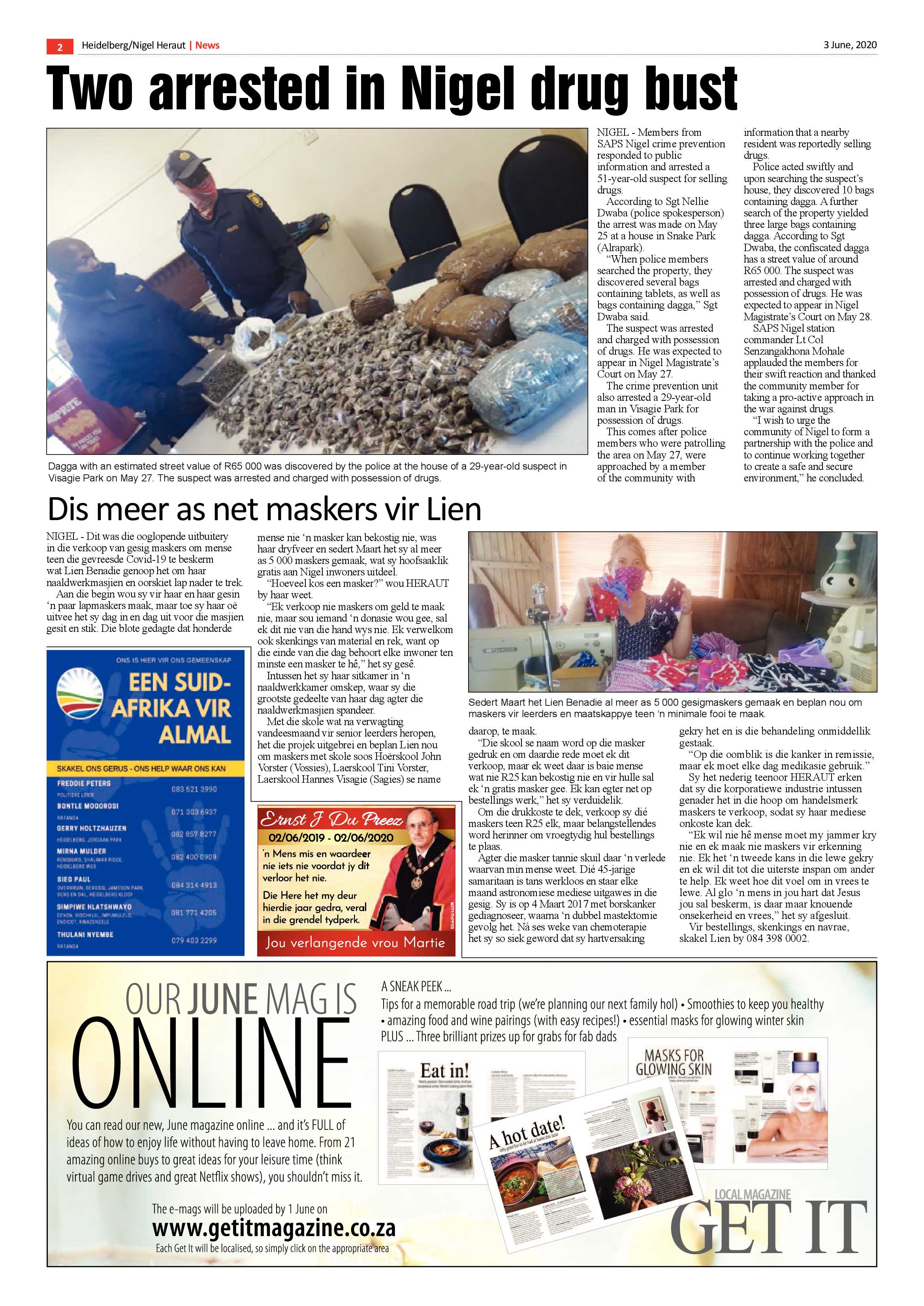 Heidelberg Nigel Heraut 03 June 2020 page 2