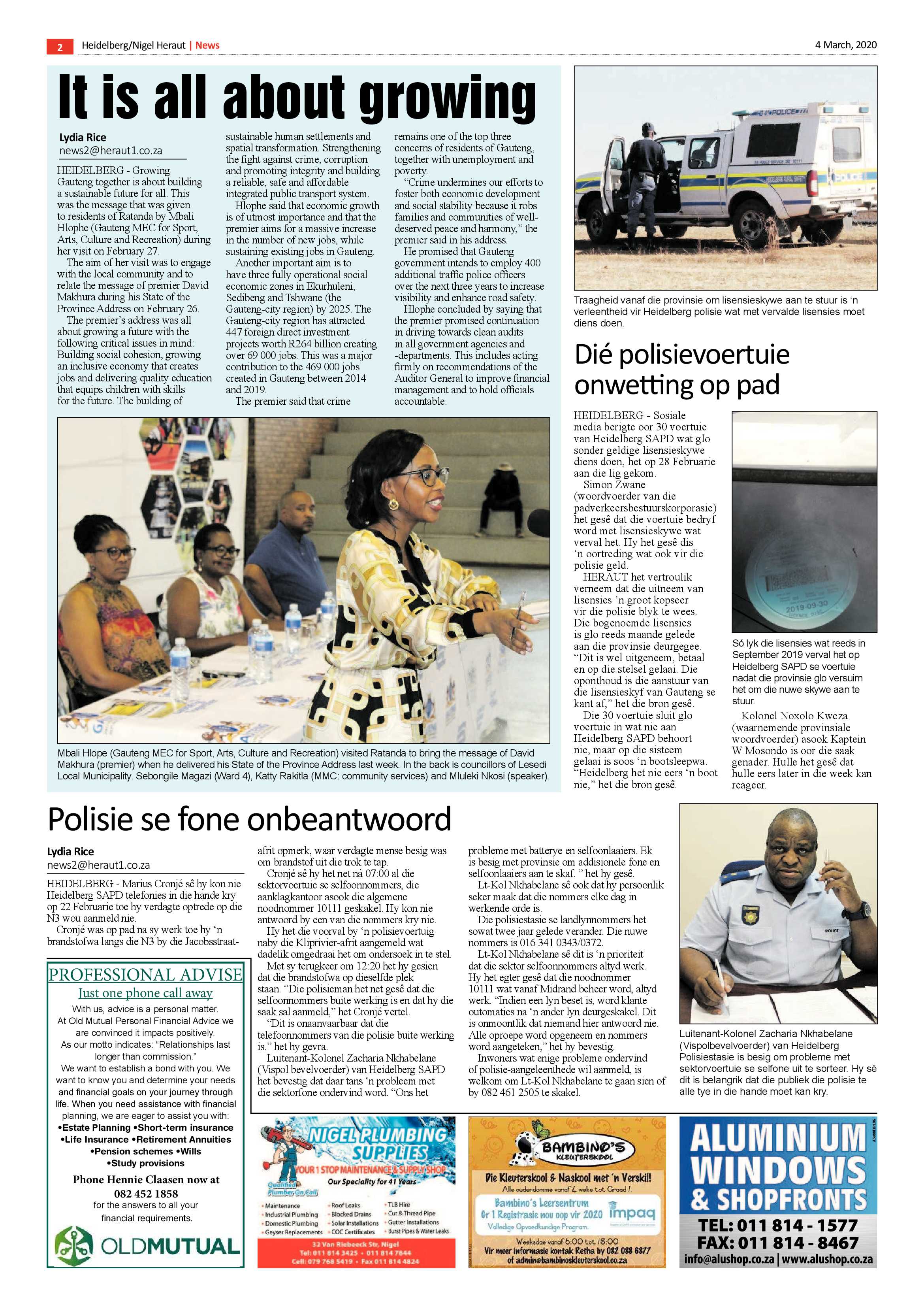 Heidelberg Nigel Heraut 4 March 2020 page 2