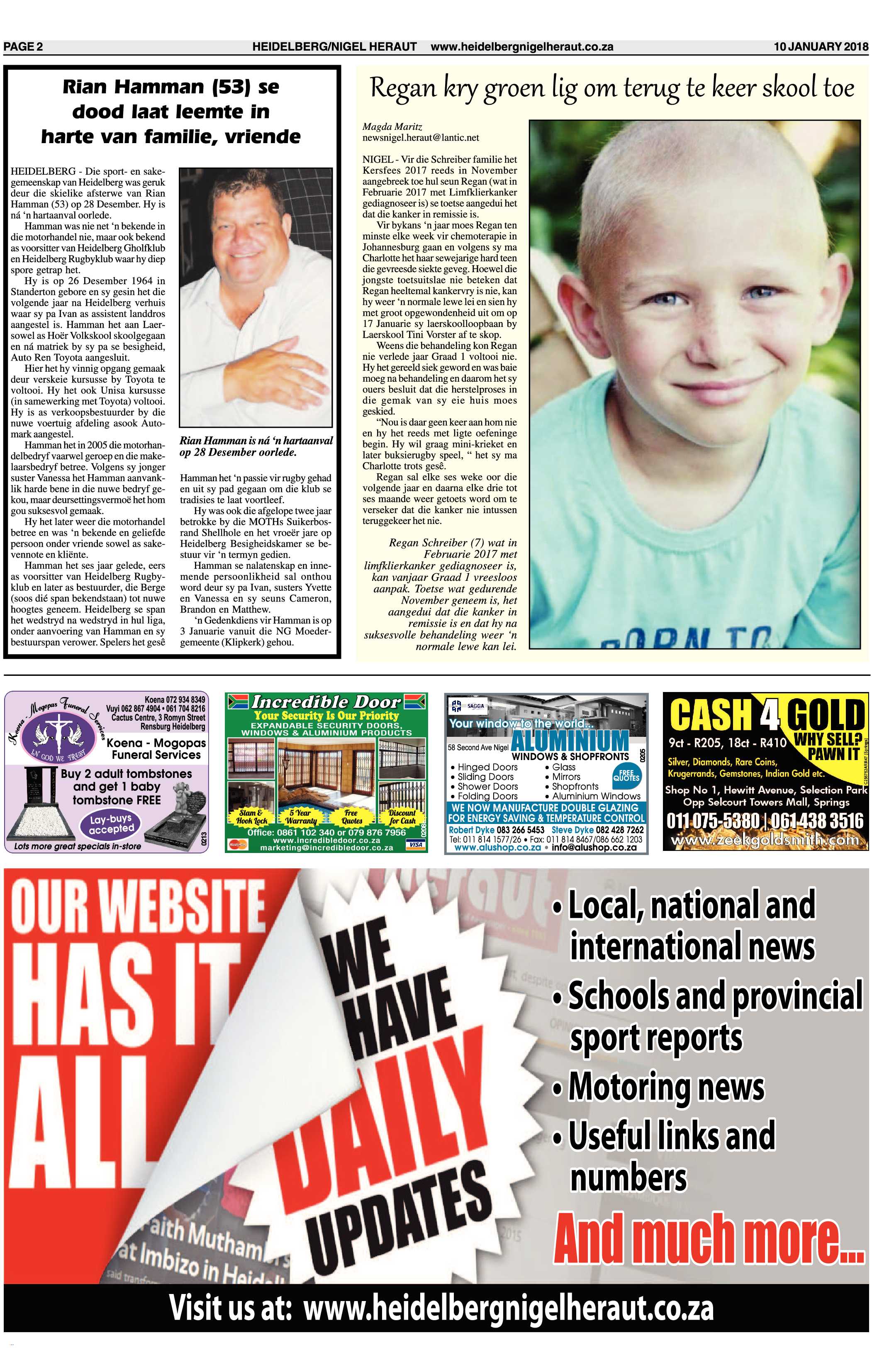Heidelberg Nigel Heraut 10 January 2018 page 2