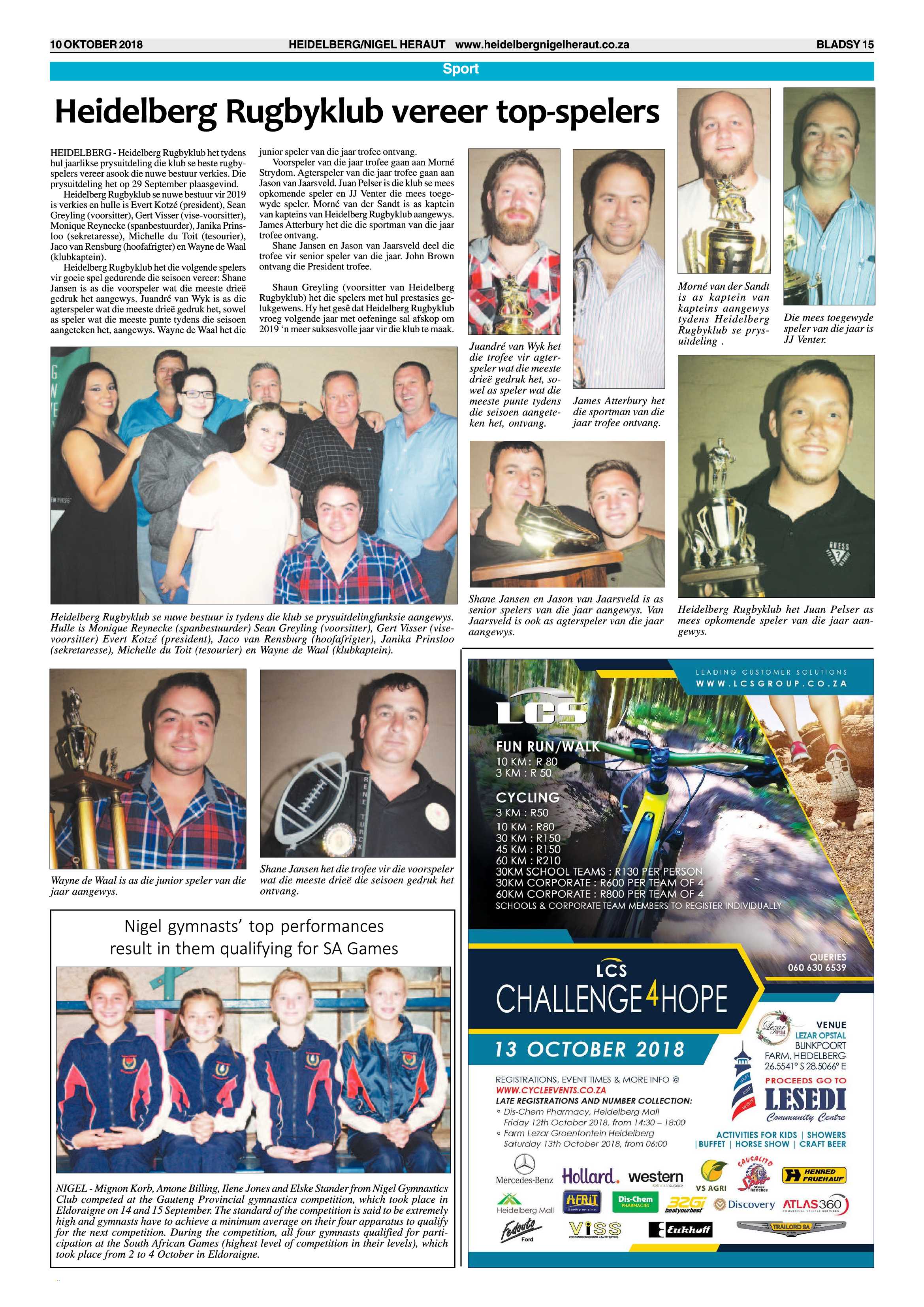 Heidelberg Nigel Heraut 10 October 2018 page 15
