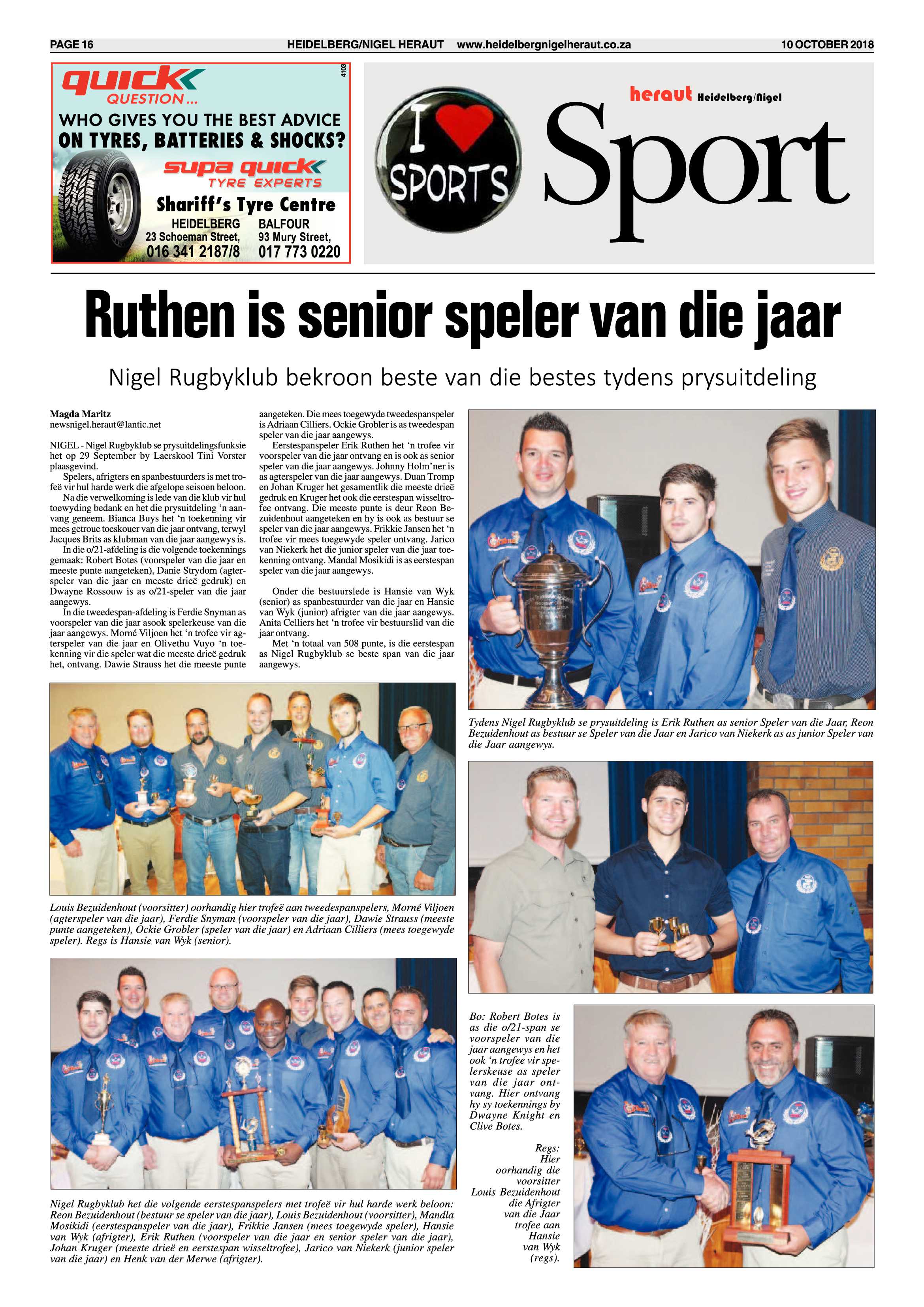 Heidelberg Nigel Heraut 10 October 2018 page 16