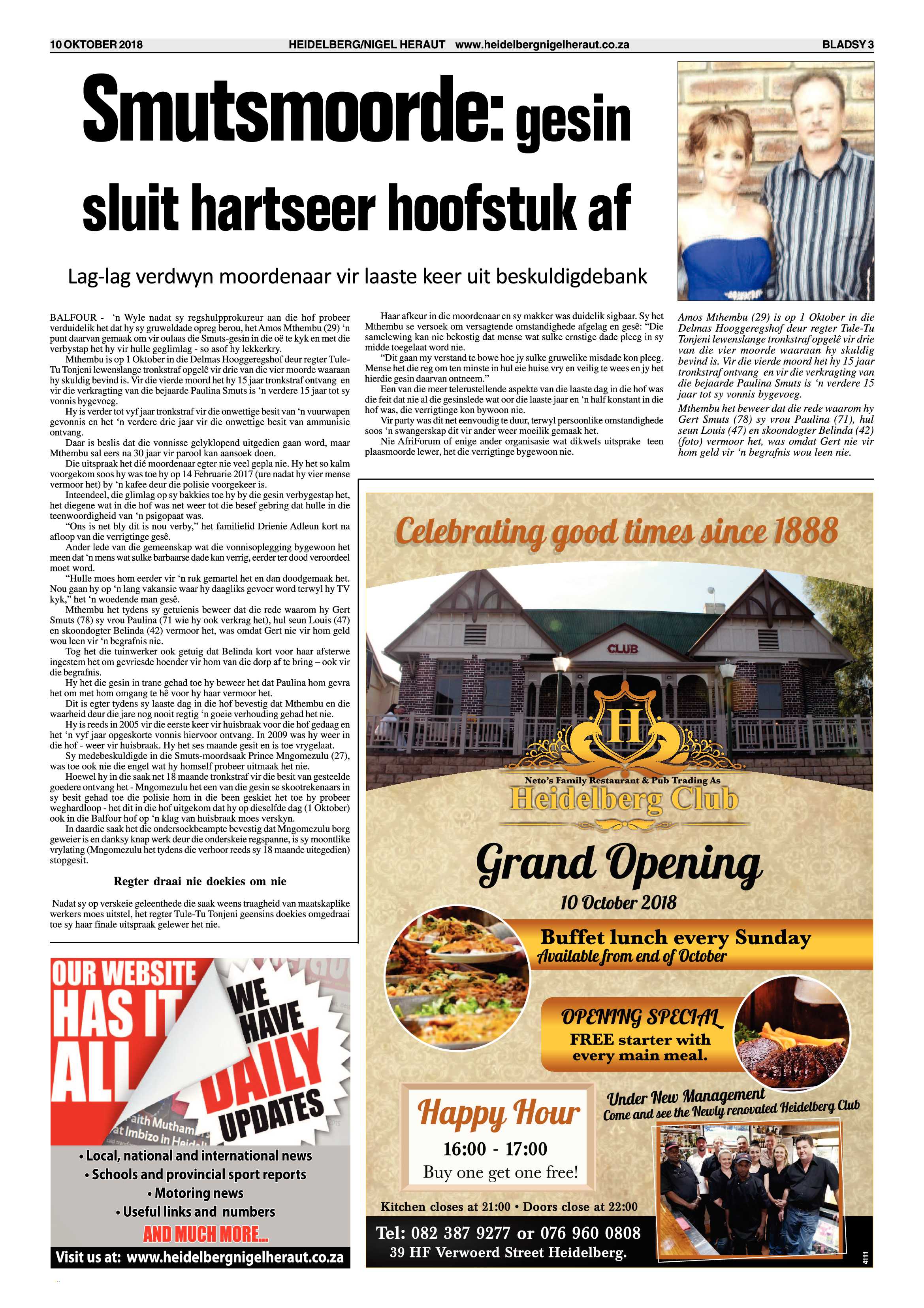 Heidelberg Nigel Heraut 10 October 2018 page 3