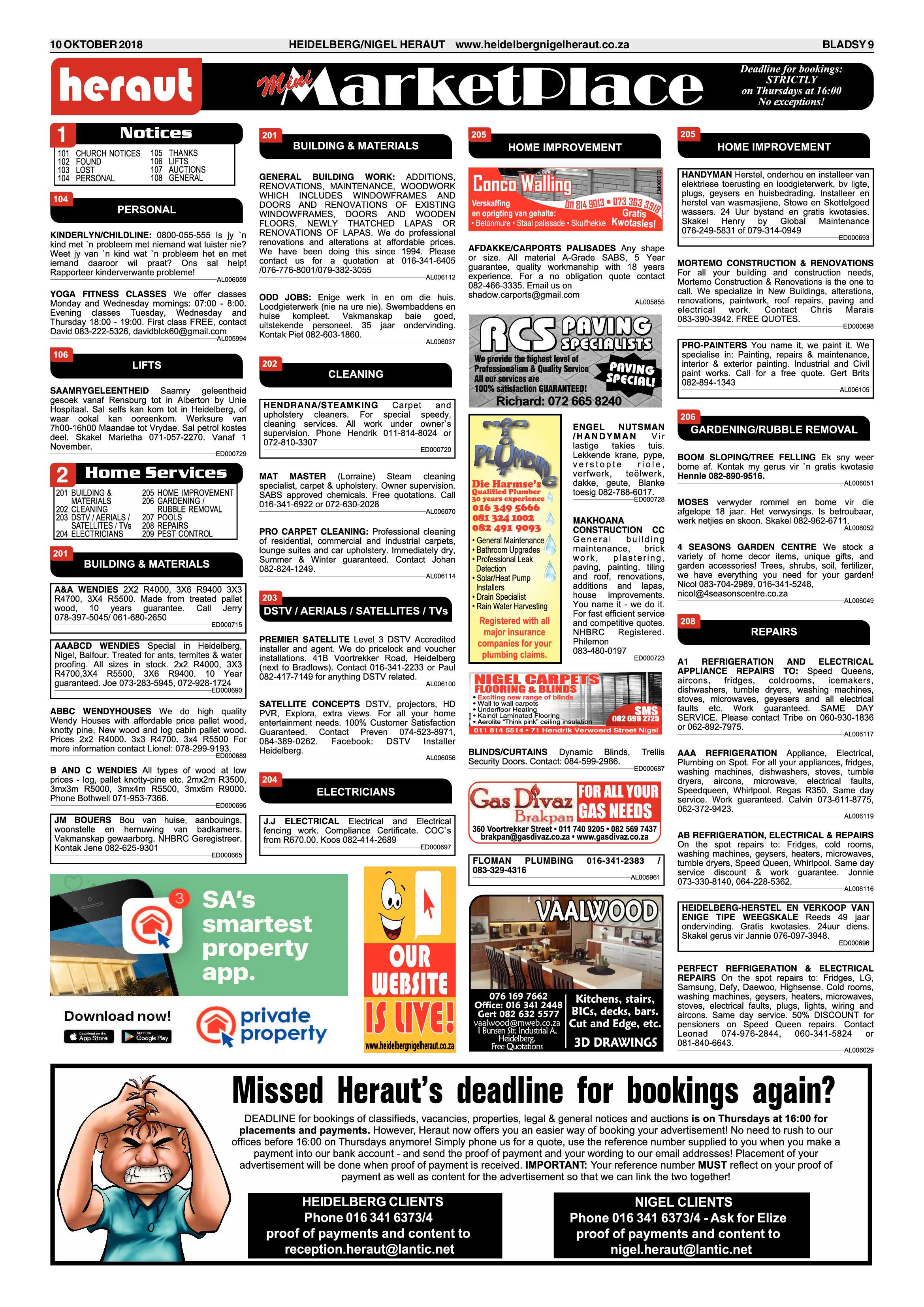 Heidelberg Nigel Heraut 10 October 2018 page 9