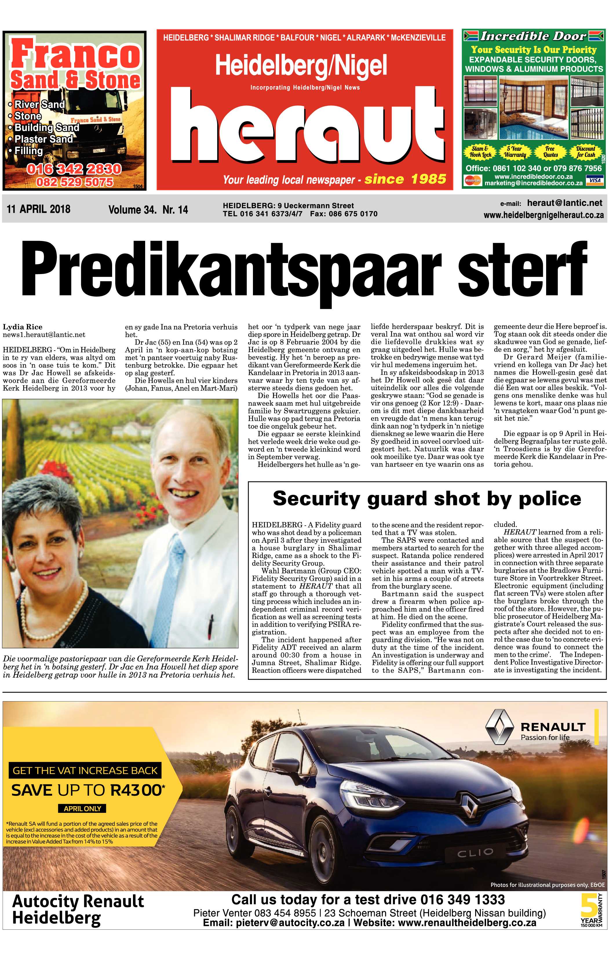 Heidelberg Nigel Heraut 11 April 2018 page 1