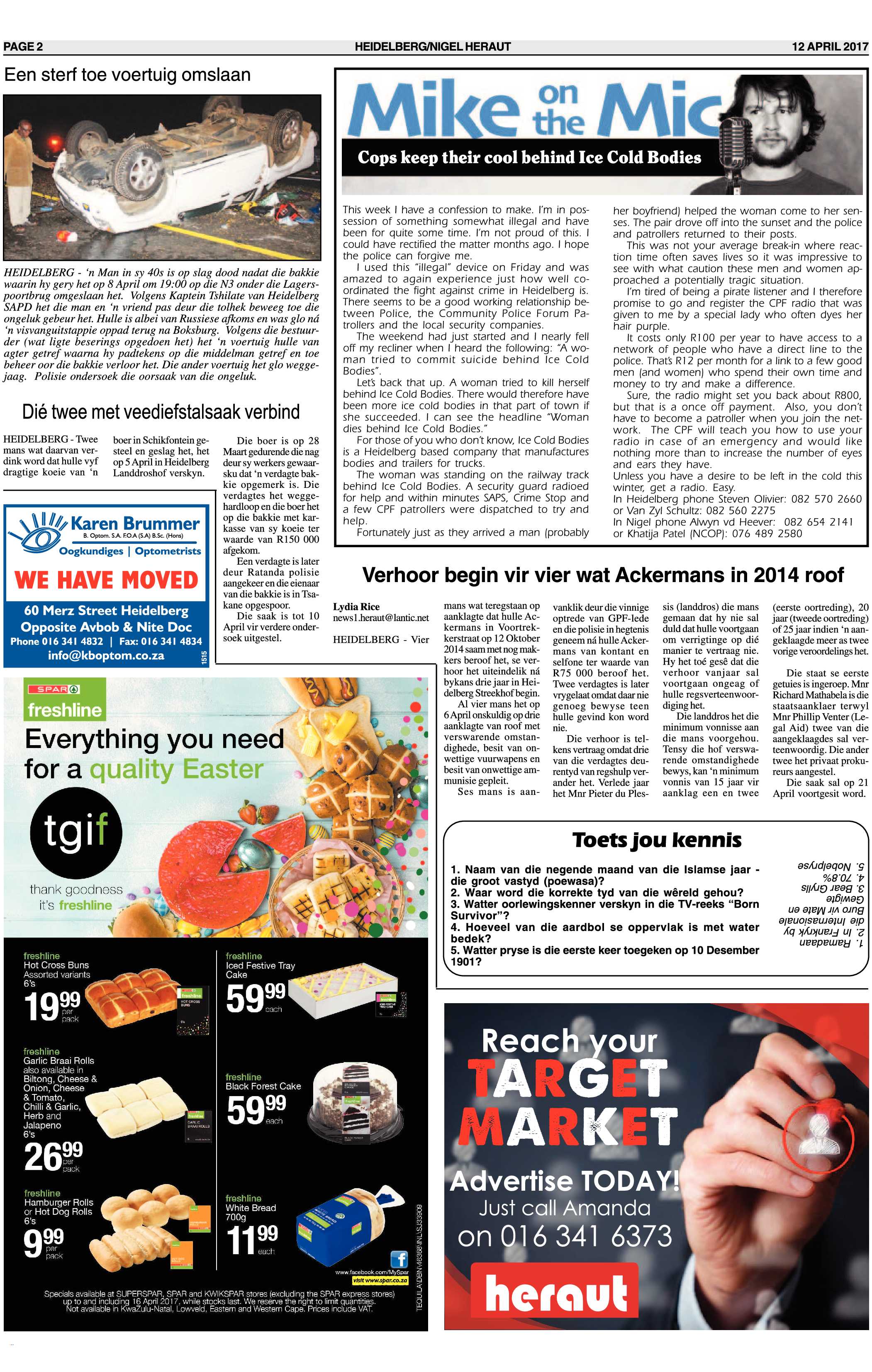 Heidelberg Nigel Heraut 12 April 2017 page 2
